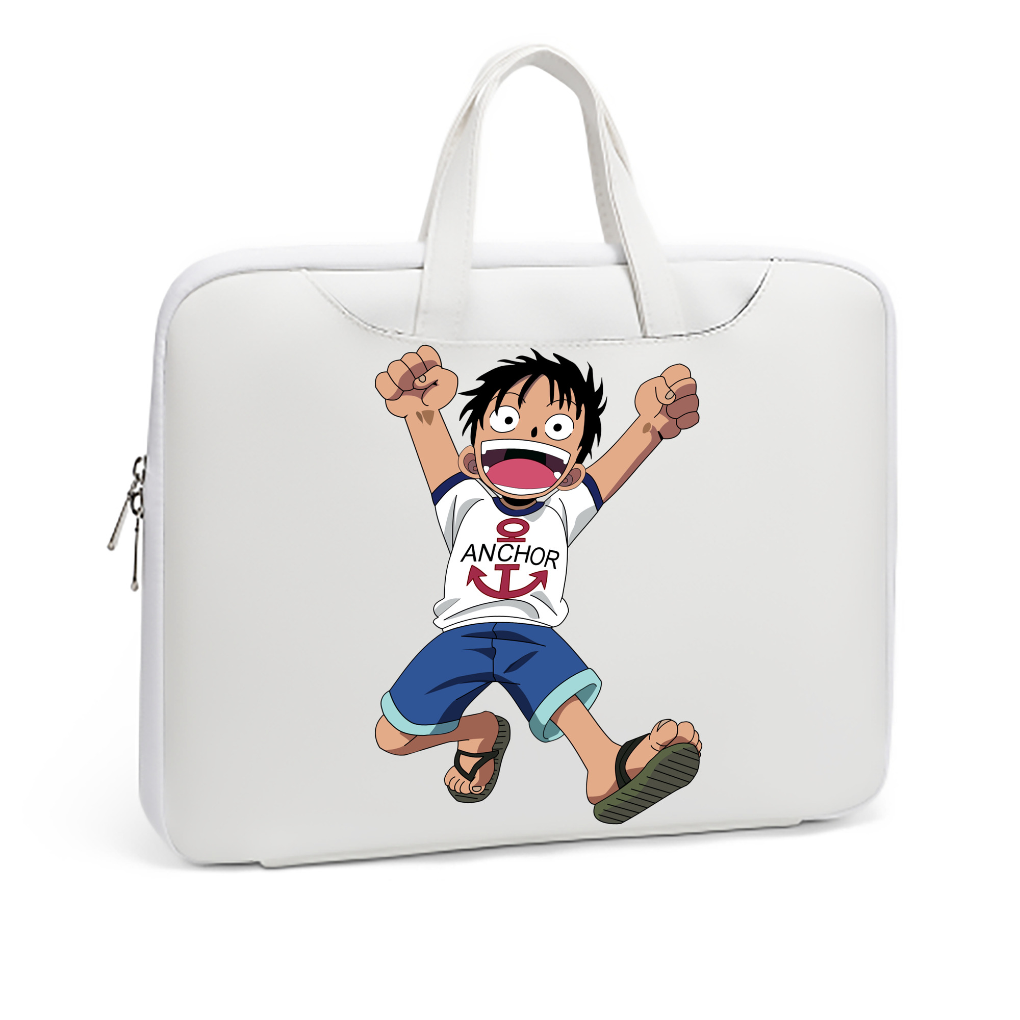 ワンピース モンキー・D・ルフィ ONE PIECE Monkey D. Luffy レザーラップトップバッグ　ノートパソコンケース