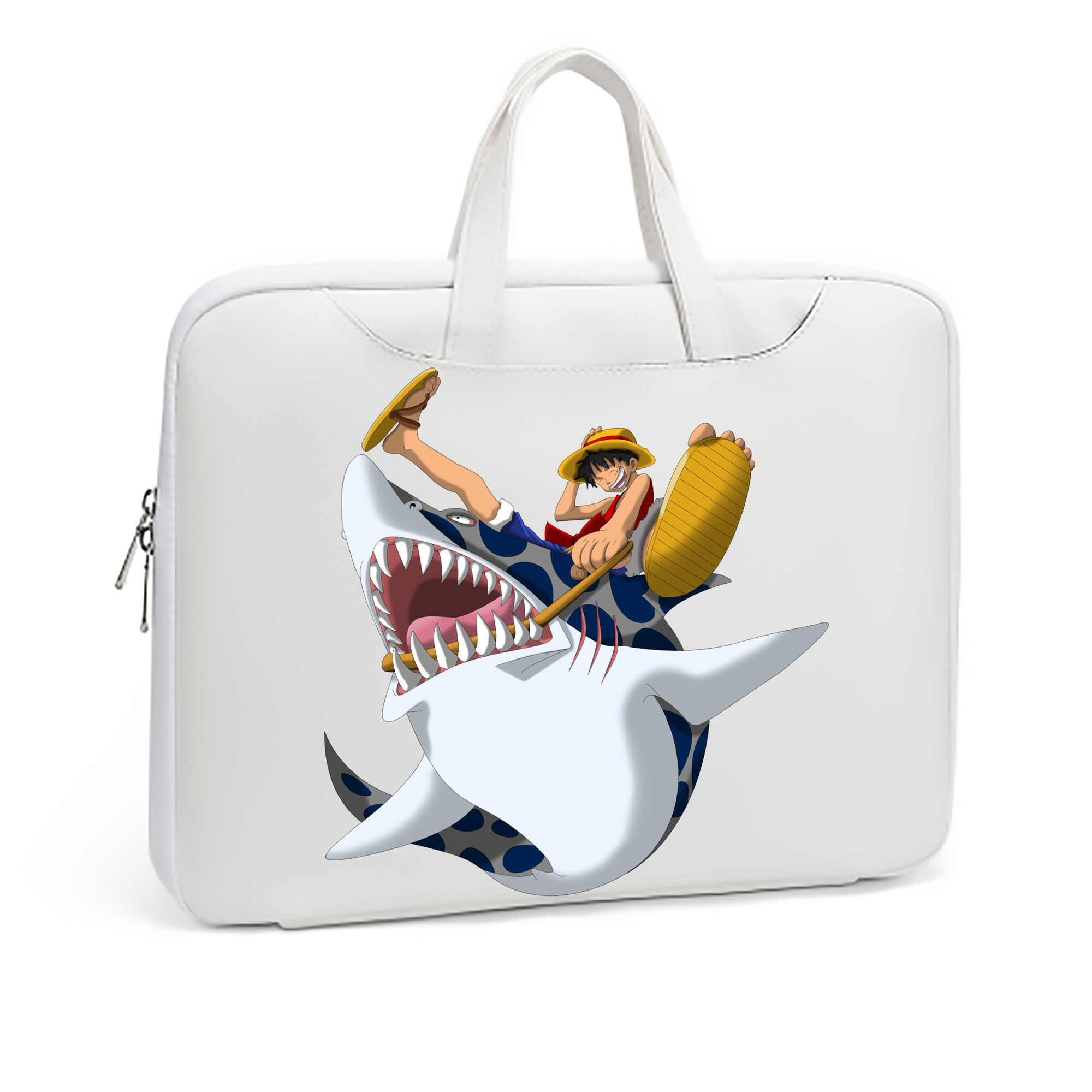 ワンピース モンキー・D・ルフィ ONE PIECE Monkey D. Luffy レザーラップトップバッグ　ノートパソコンケース