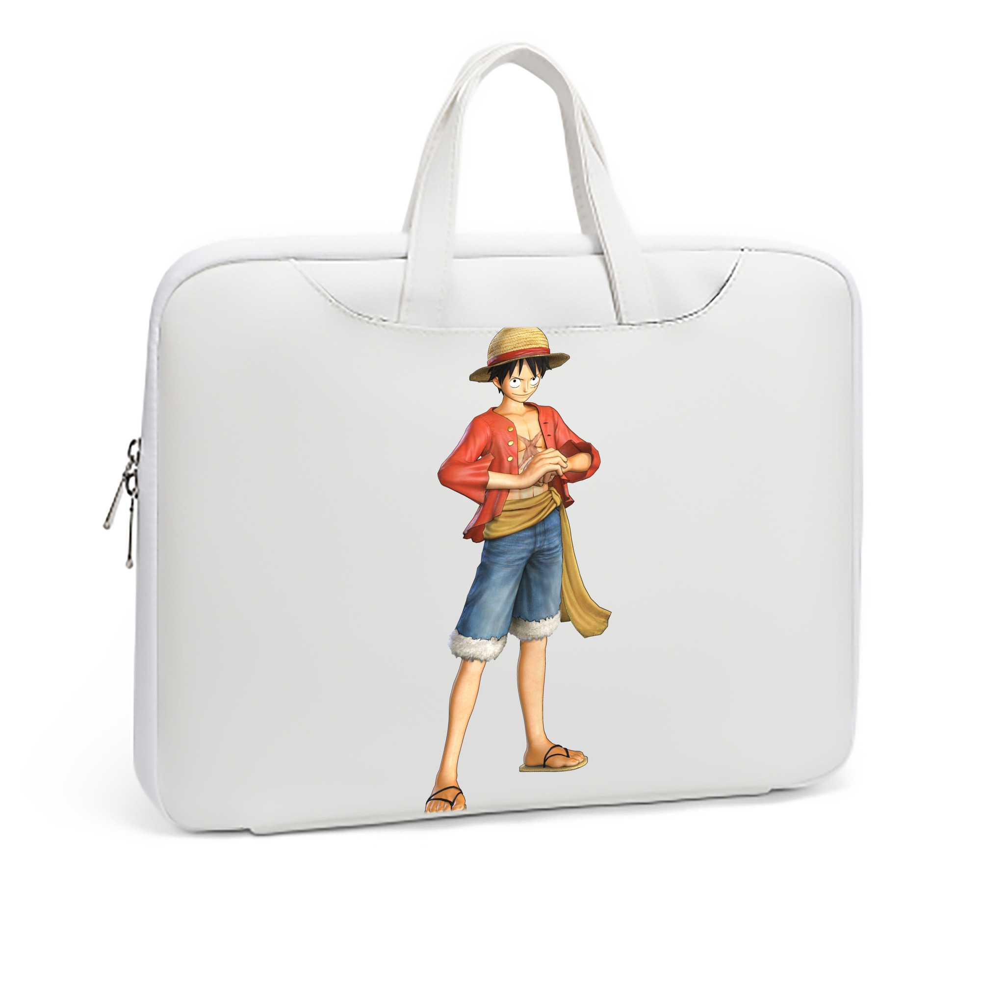 ワンピース モンキー・D・ルフィ ONE PIECE Monkey D. Luffy レザーラップトップバッグ　ノートパソコンケース