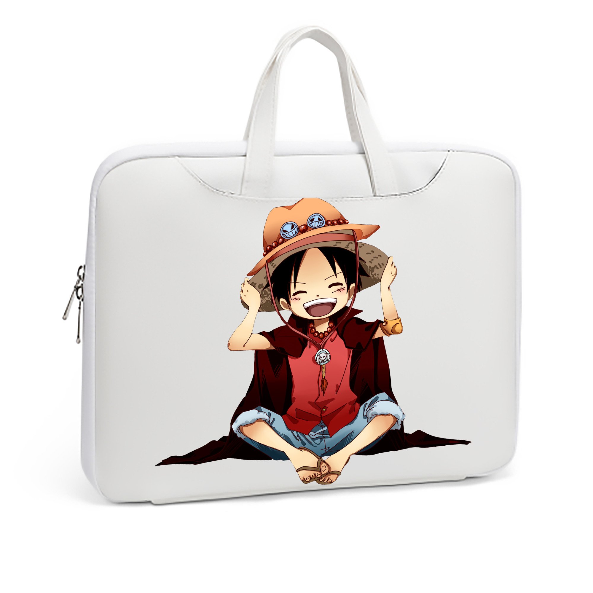ワンピース モンキー・D・ルフィ ONE PIECE Monkey D. Luffy レザーラップトップバッグ　ノートパソコンケース