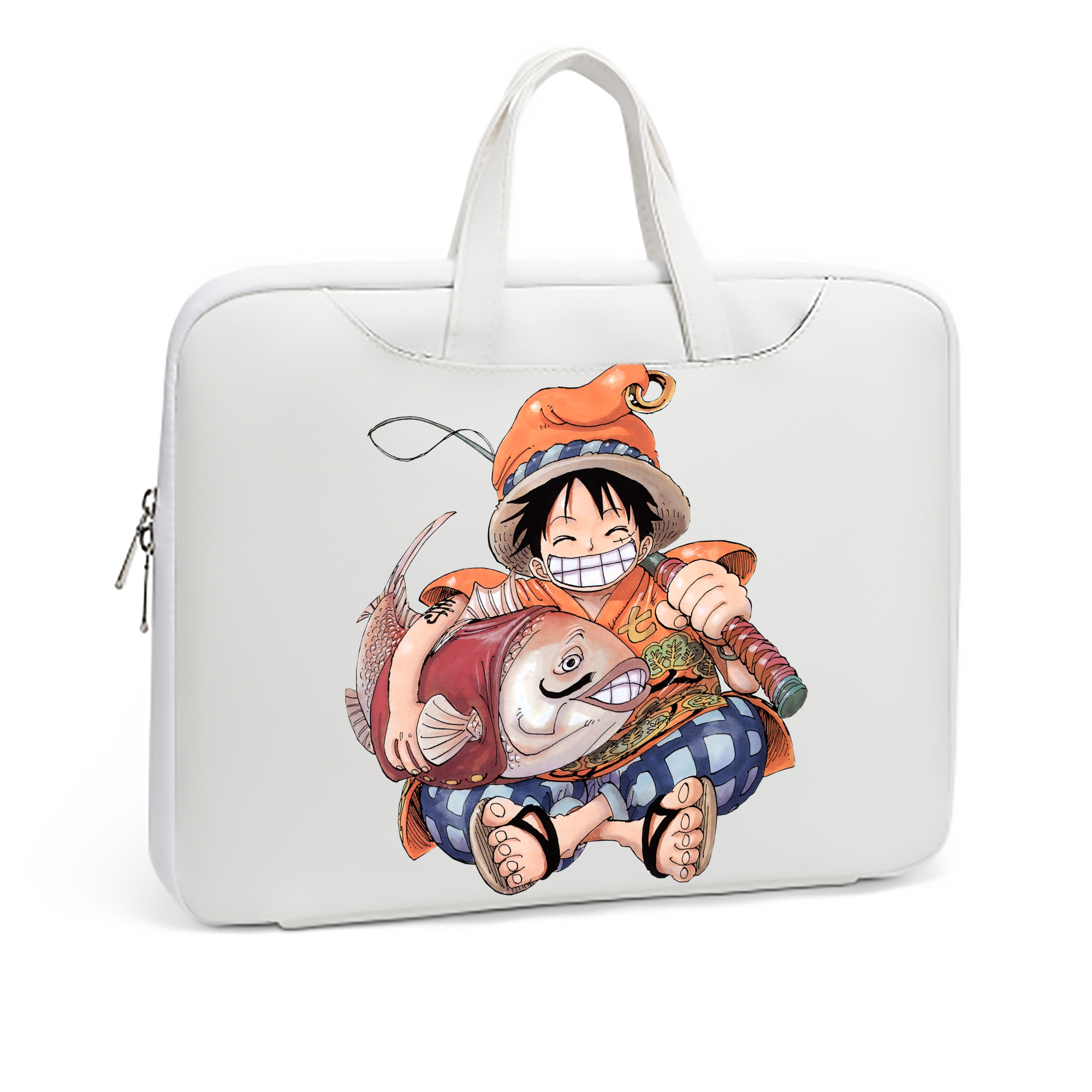 ワンピース モンキー・D・ルフィ ONE PIECE Monkey D. Luffy レザーラップトップバッグ　ノートパソコンケース