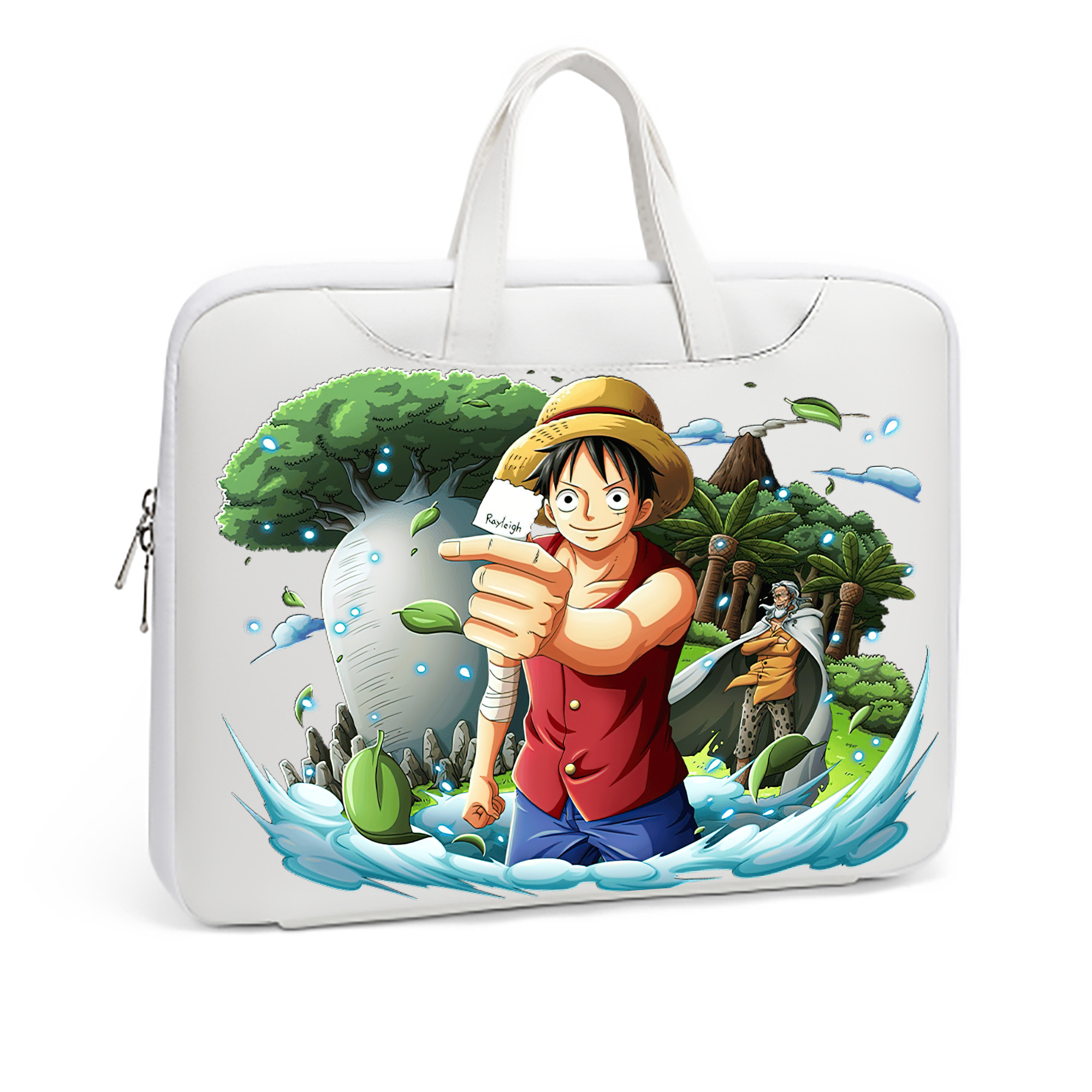 ワンピース モンキー・D・ルフィ ONE PIECE Monkey D. Luffy レザーラップトップバッグ　ノートパソコンケース