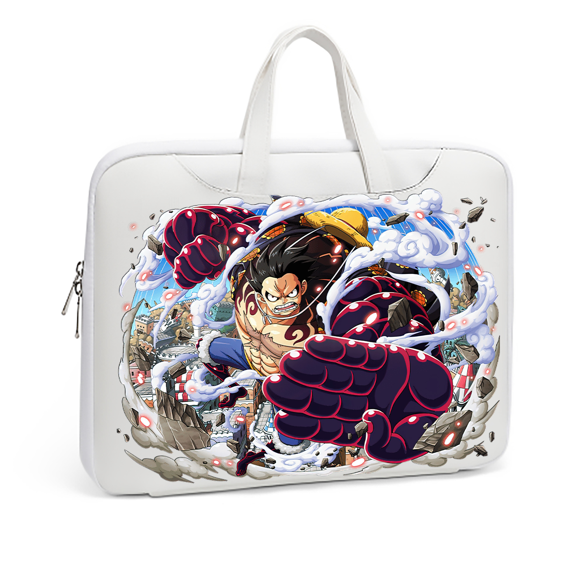 ワンピース モンキー・D・ルフィ ONE PIECE Monkey D. Luffy レザーラップトップバッグ　ノートパソコンケース