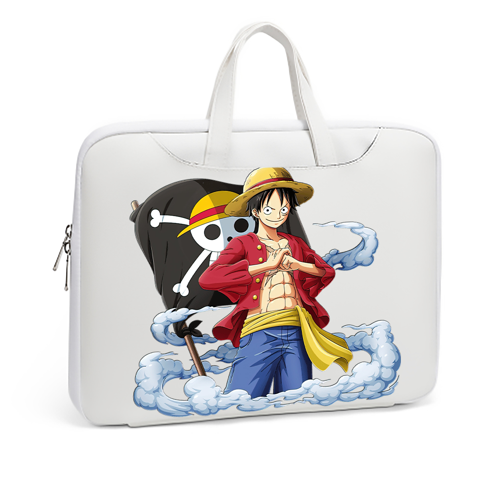 ワンピース モンキー・D・ルフィ ONE PIECE Monkey D. Luffy レザーラップトップバッグ　ノートパソコンケース