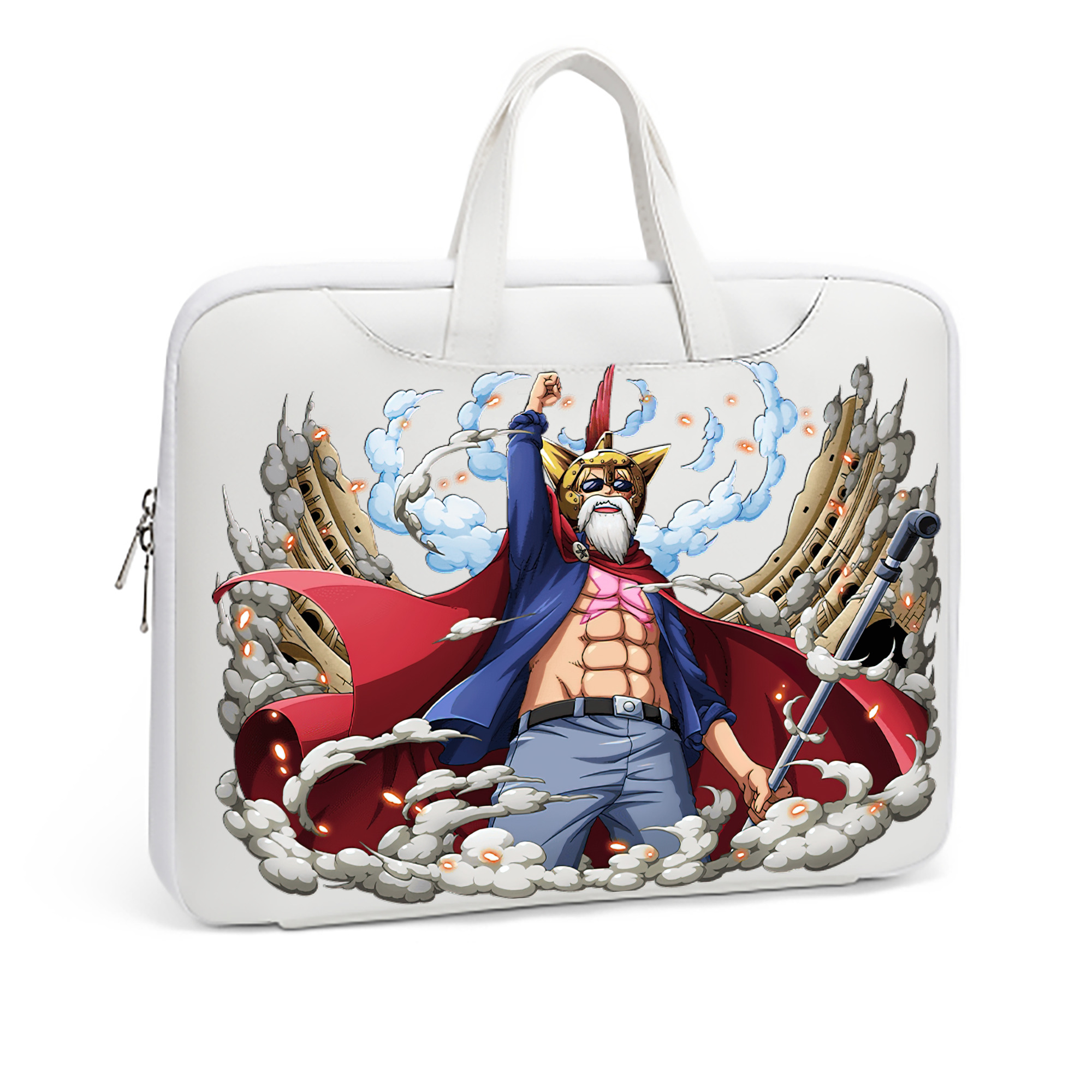 ワンピース モンキー・D・ルフィ ONE PIECE Monkey D. Luffy レザーラップトップバッグ　ノートパソコンケース