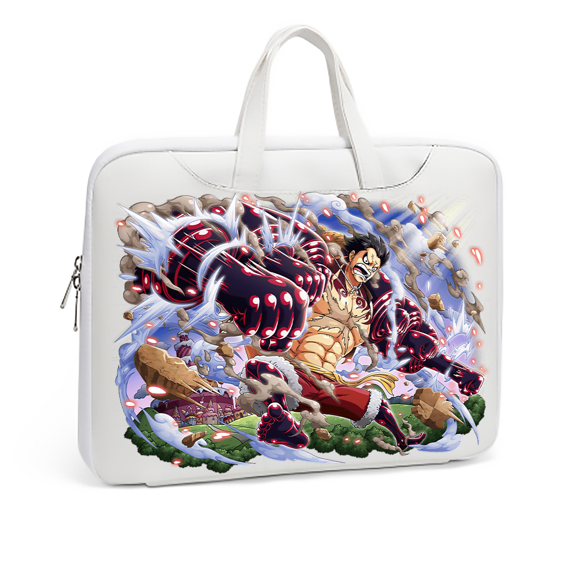 ワンピース モンキー・D・ルフィ ONE PIECE Monkey D. Luffy レザーラップトップバッグ　ノートパソコンケース