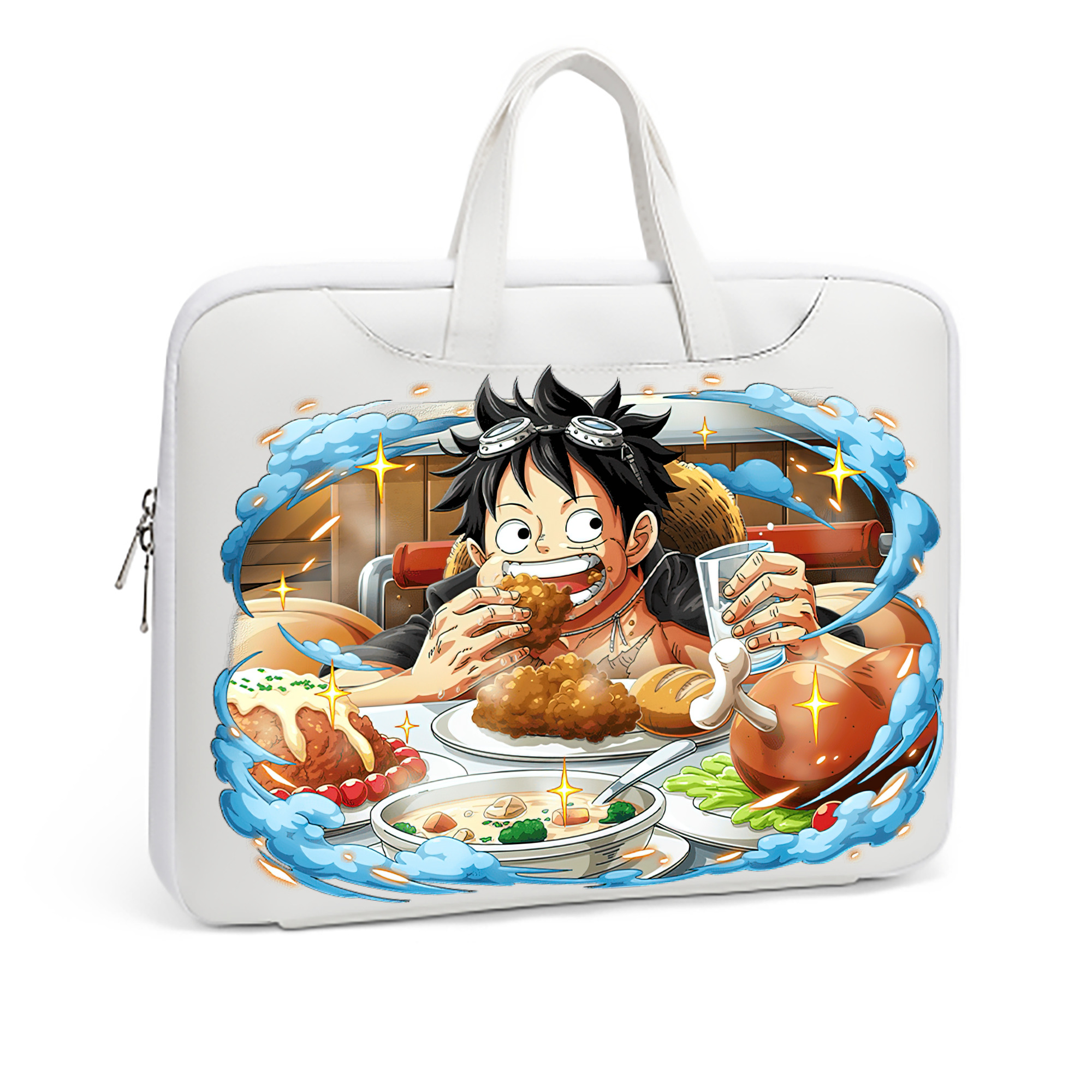 ワンピース モンキー・D・ルフィ ONE PIECE Monkey D. Luffy レザーラップトップバッグ　ノートパソコンケース