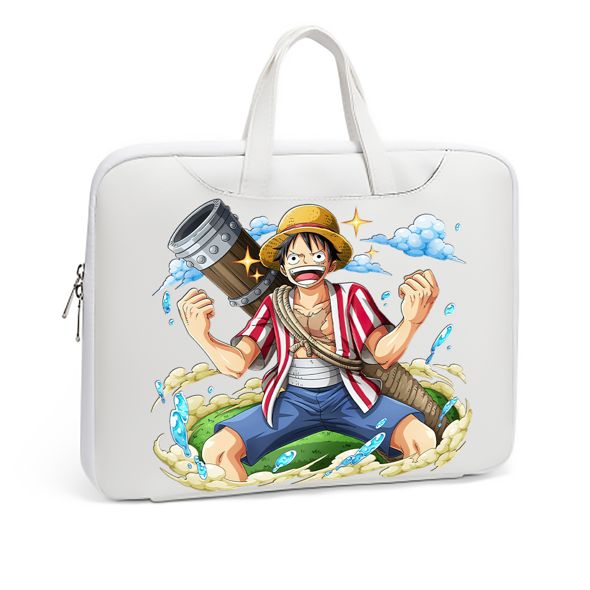 ワンピース モンキー・D・ルフィ ONE PIECE Monkey D. Luffy レザーラップトップバッグ　ノートパソコンケース