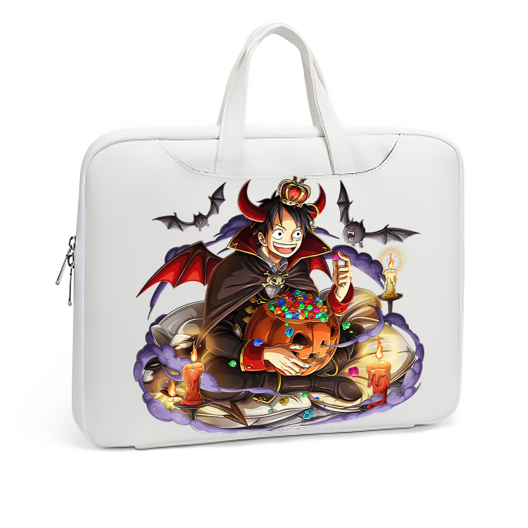 ワンピース モンキー・D・ルフィ ONE PIECE Monkey D. Luffy レザーラップトップバッグ　ノートパソコンケース