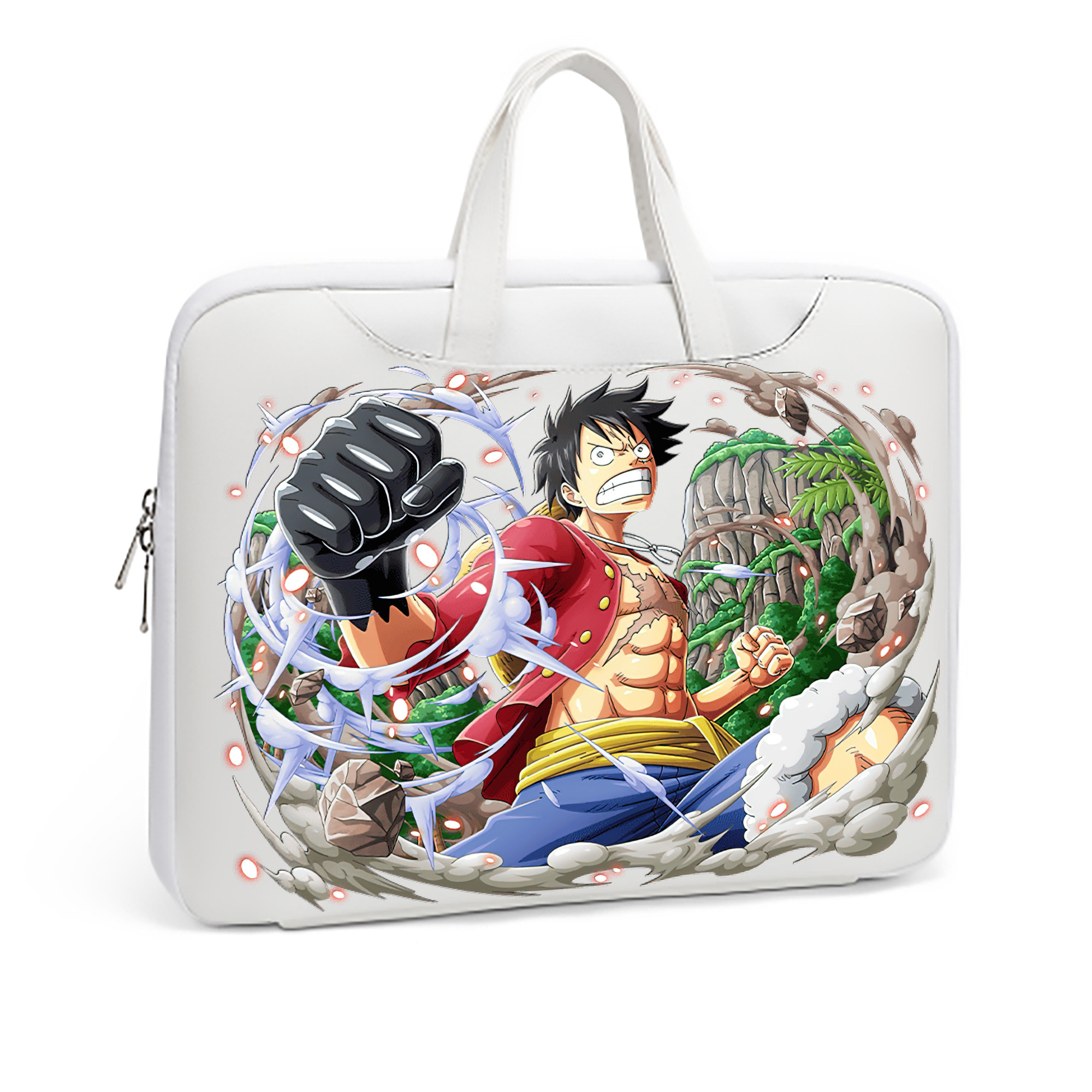 ワンピース モンキー・D・ルフィ ONE PIECE Monkey D. Luffy レザーラップトップバッグ　ノートパソコンケース