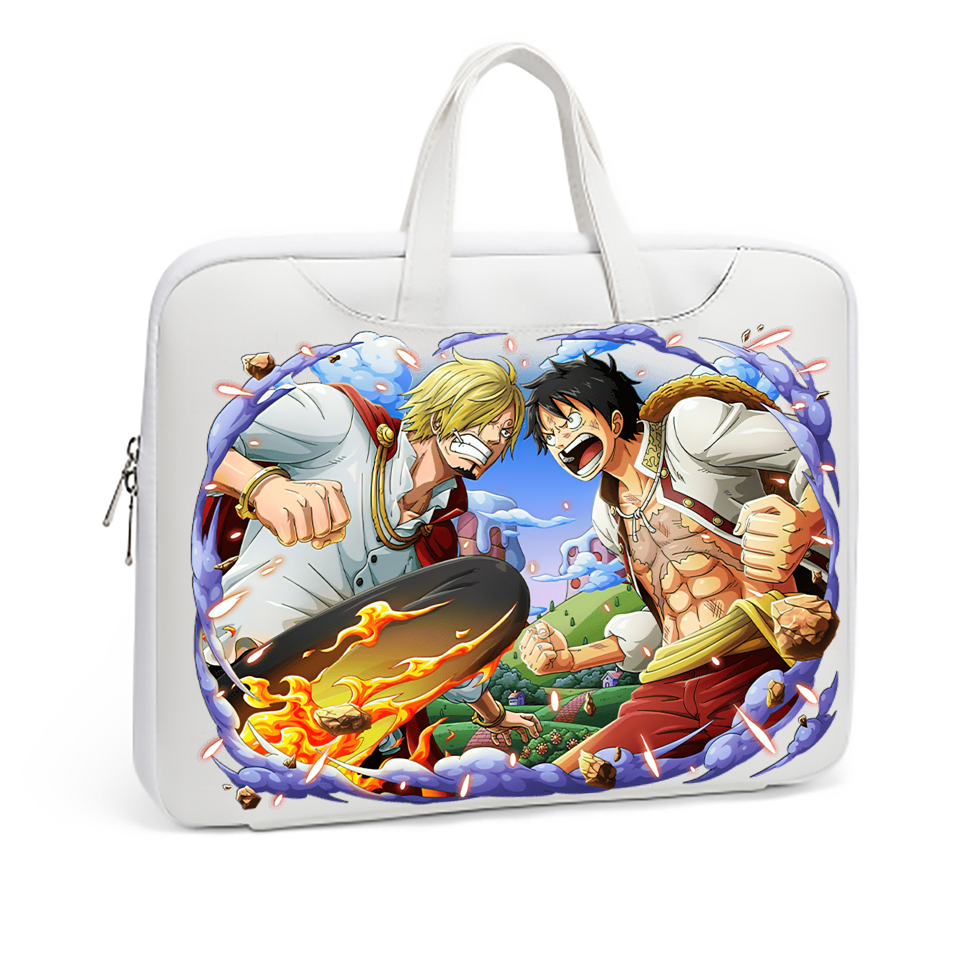 ワンピース モンキー・D・ルフィ ONE PIECE Monkey D. Luffy レザーラップトップバッグ　ノートパソコンケース
