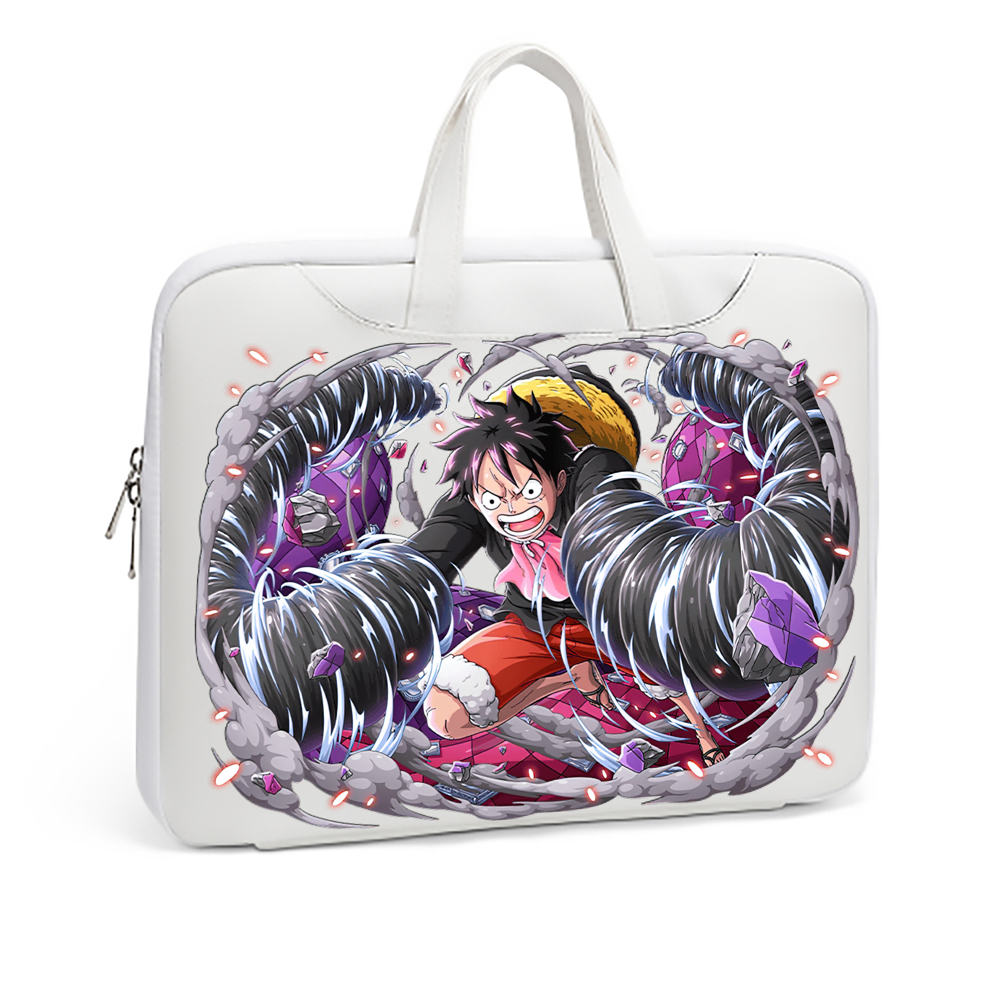 （画像用） ワンピース モンキー・D・ルフィ ONE PIECE Monkey D. Luffy レザーラップトップバッグ　ノートパソコンケース