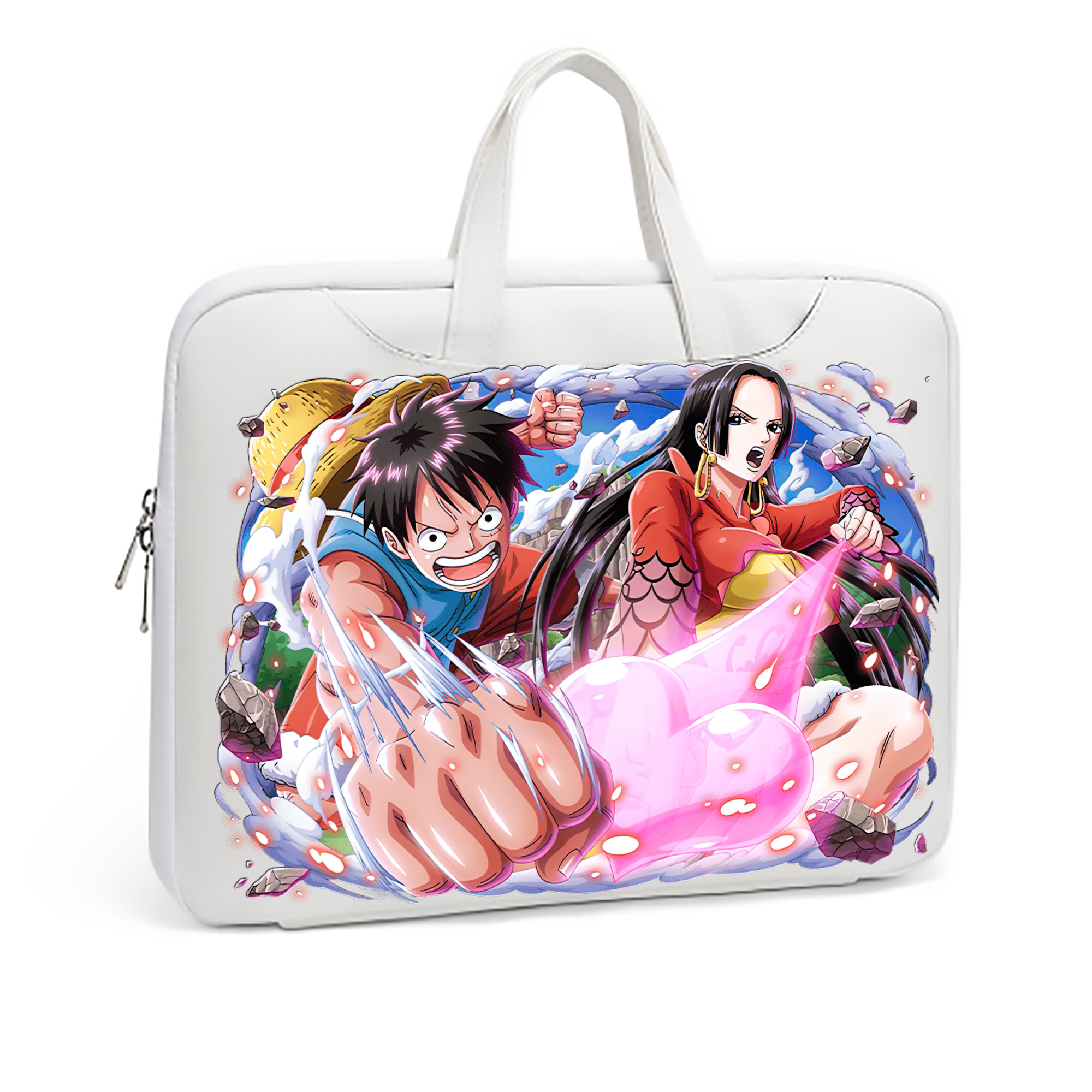 ワンピース モンキー・D・ルフィ ONE PIECE Monkey D. Luffy レザーラップトップバッグ　ノートパソコンケース