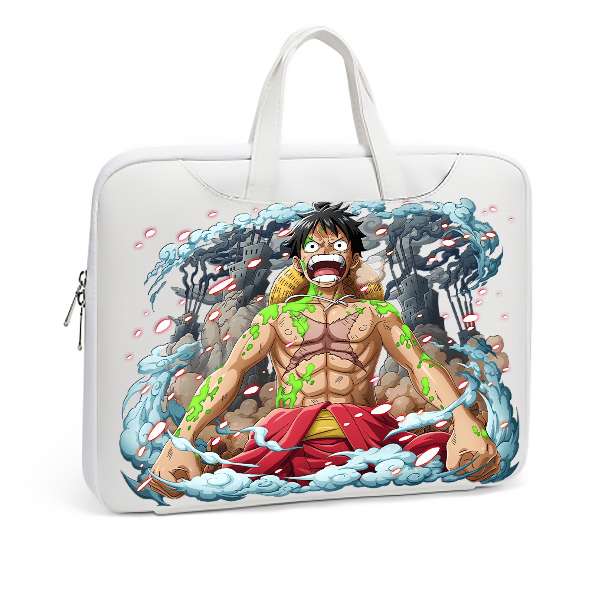 ワンピース モンキー・D・ルフィ ONE PIECE Monkey D. Luffy レザーラップトップバッグ　ノートパソコンケース
