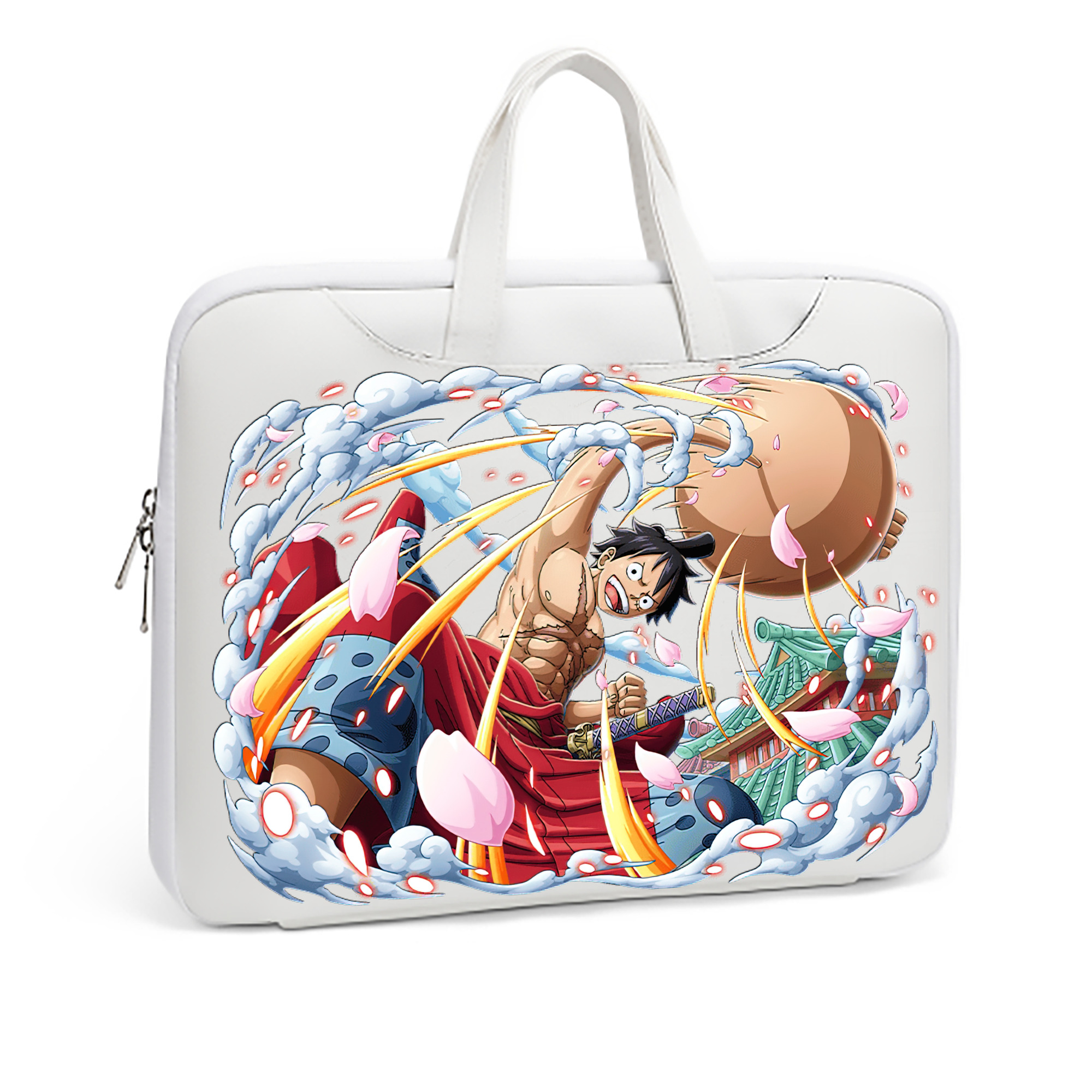 ワンピース モンキー・D・ルフィ ONE PIECE Monkey D. Luffy レザーラップトップバッグ　ノートパソコンケース