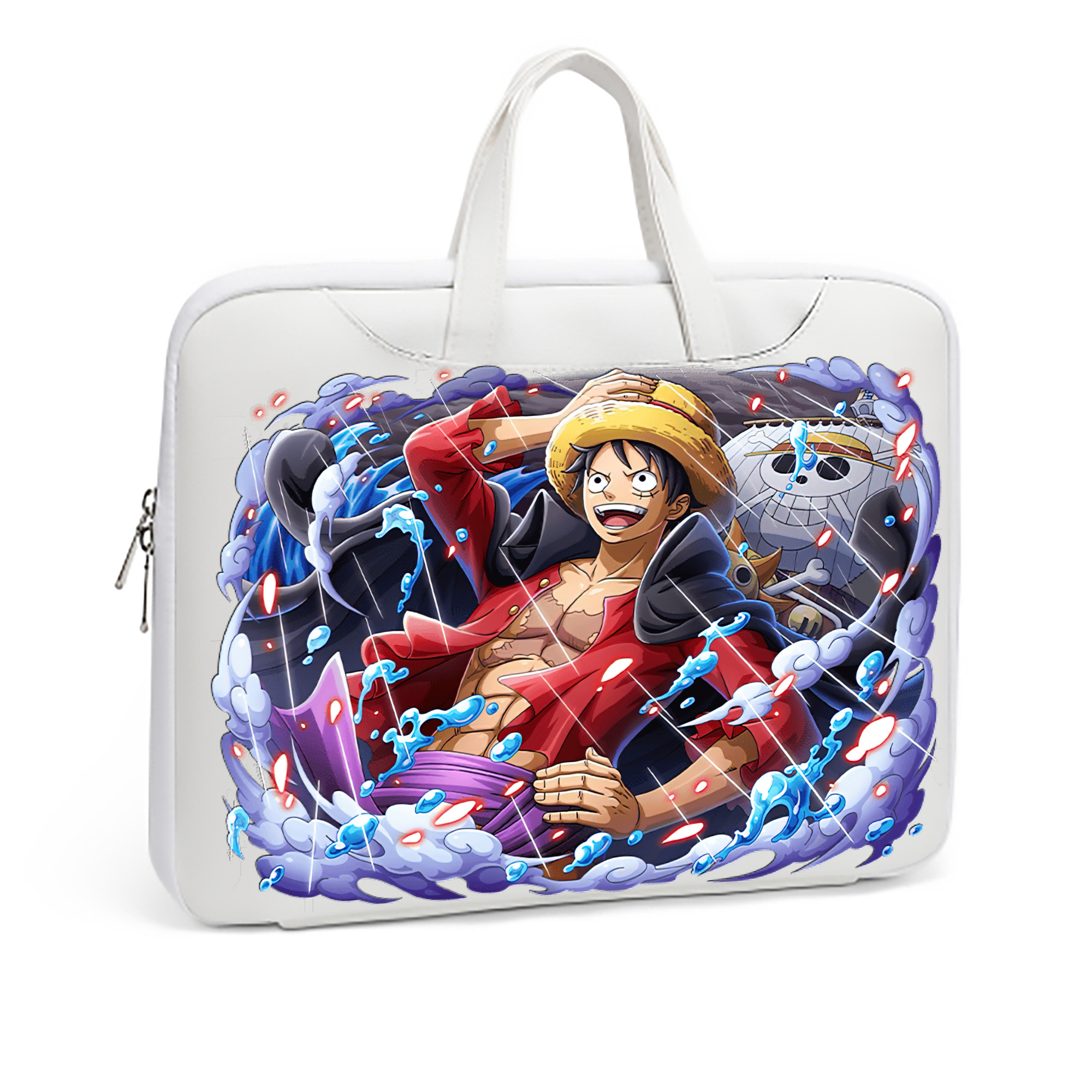 ワンピース モンキー・D・ルフィ ONE PIECE Monkey D. Luffy レザーラップトップバッグ　ノートパソコンケース