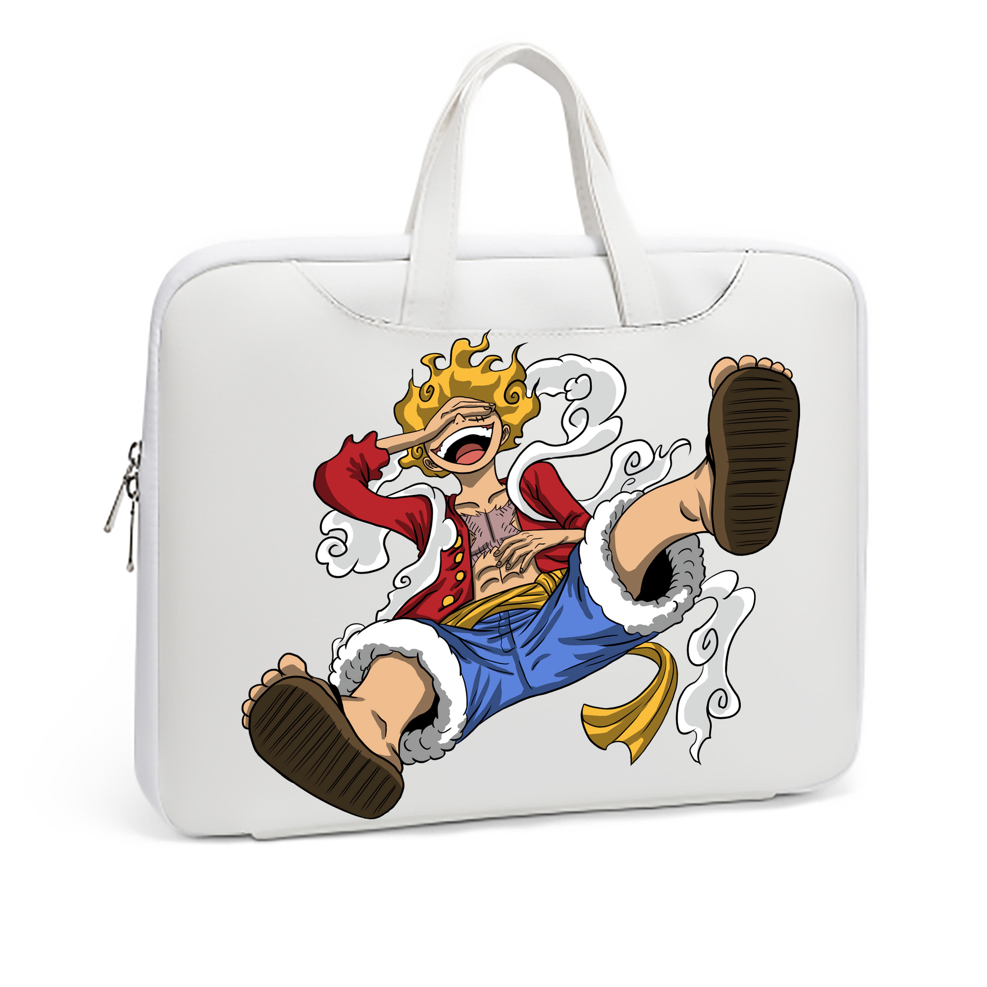 ワンピース モンキー・D・ルフィ ONE PIECE Monkey D. Luffy レザーラップトップバッグ　ノートパソコンケース