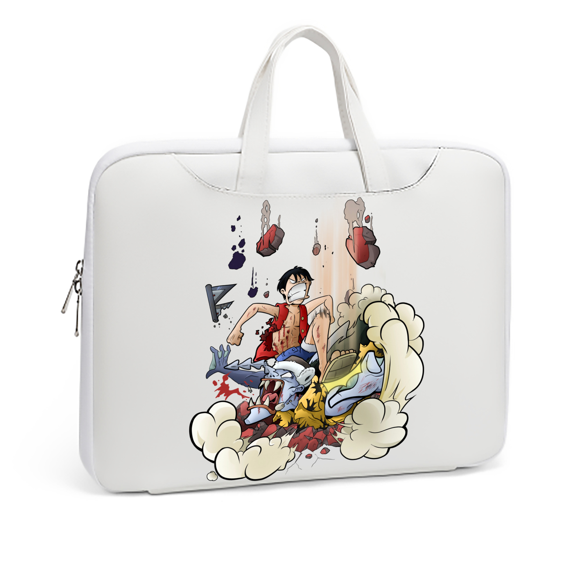 ワンピース モンキー・D・ルフィ ONE PIECE Monkey D. Luffy レザーラップトップバッグ　ノートパソコンケース