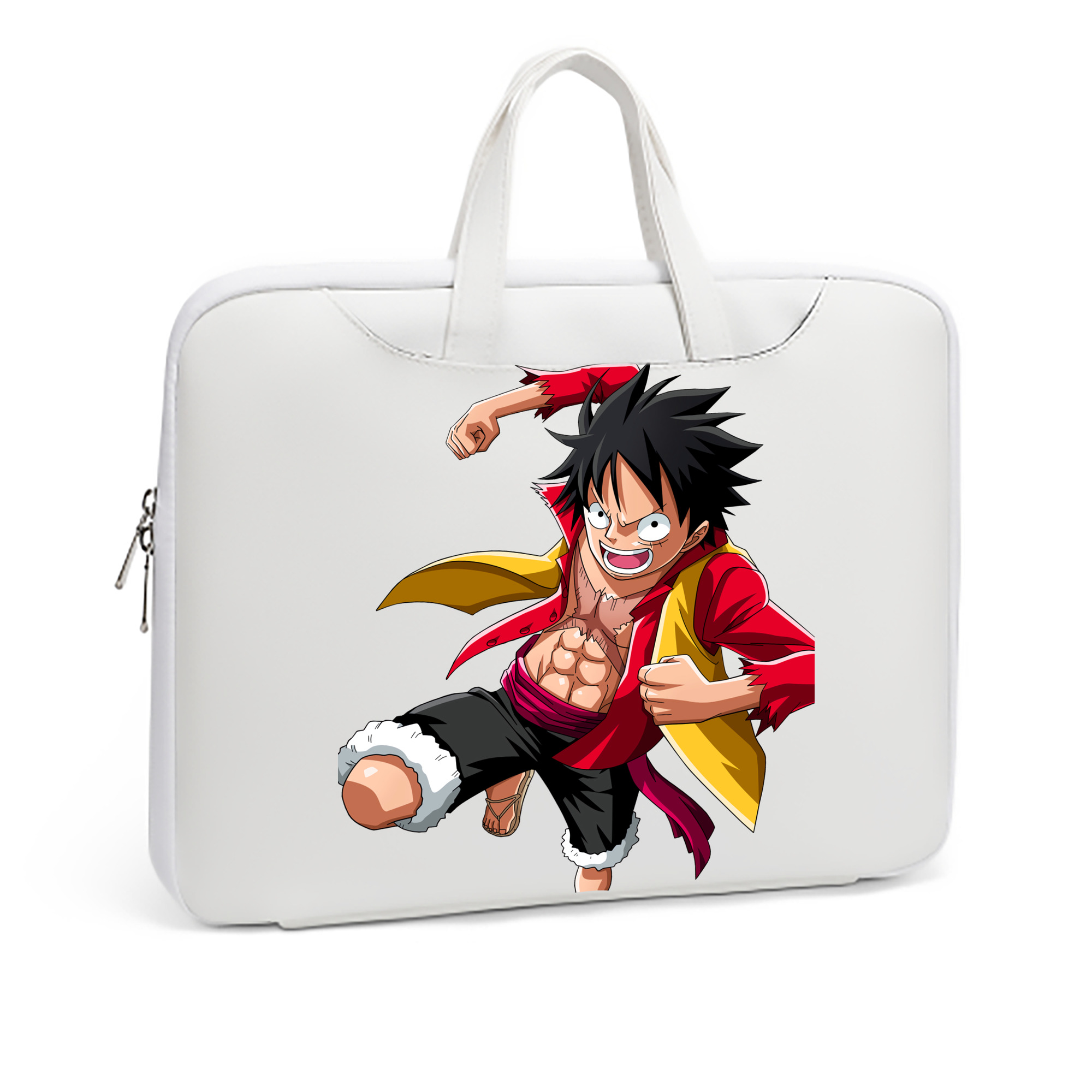 ワンピース モンキー・D・ルフィ ONE PIECE Monkey D. Luffy レザーラップトップバッグ　ノートパソコンケース
