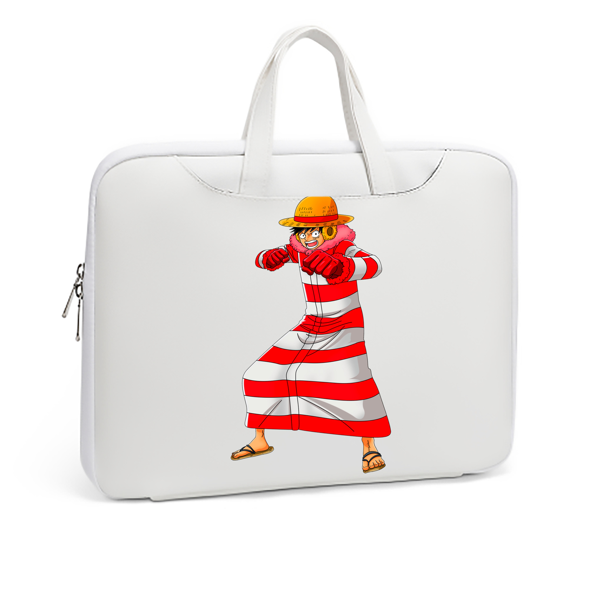 ワンピース モンキー・D・ルフィ ONE PIECE Monkey D. Luffy レザーラップトップバッグ　ノートパソコンケース