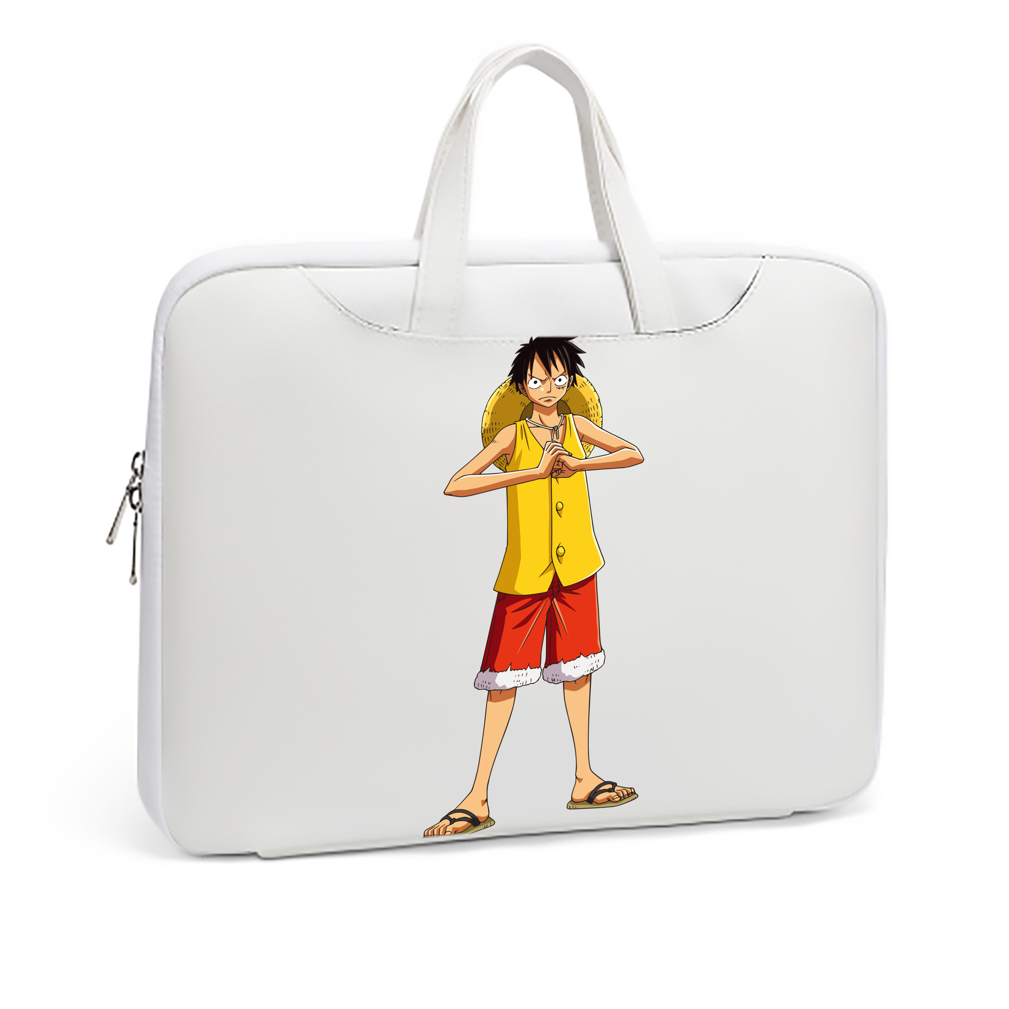 ワンピース モンキー・D・ルフィ ONE PIECE Monkey D. Luffy レザーラップトップバッグ　ノートパソコンケース