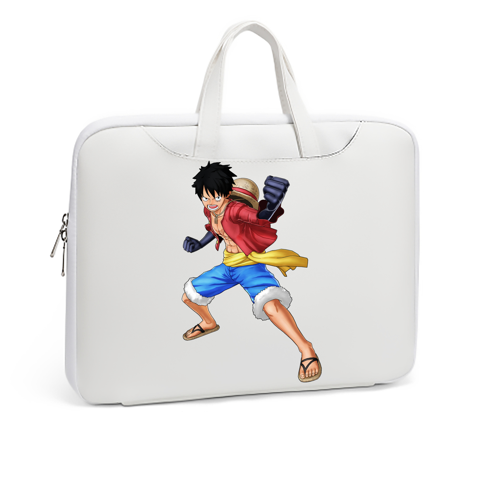 ワンピース モンキー・D・ルフィ ONE PIECE Monkey D. Luffy レザーラップトップバッグ　ノートパソコンケース