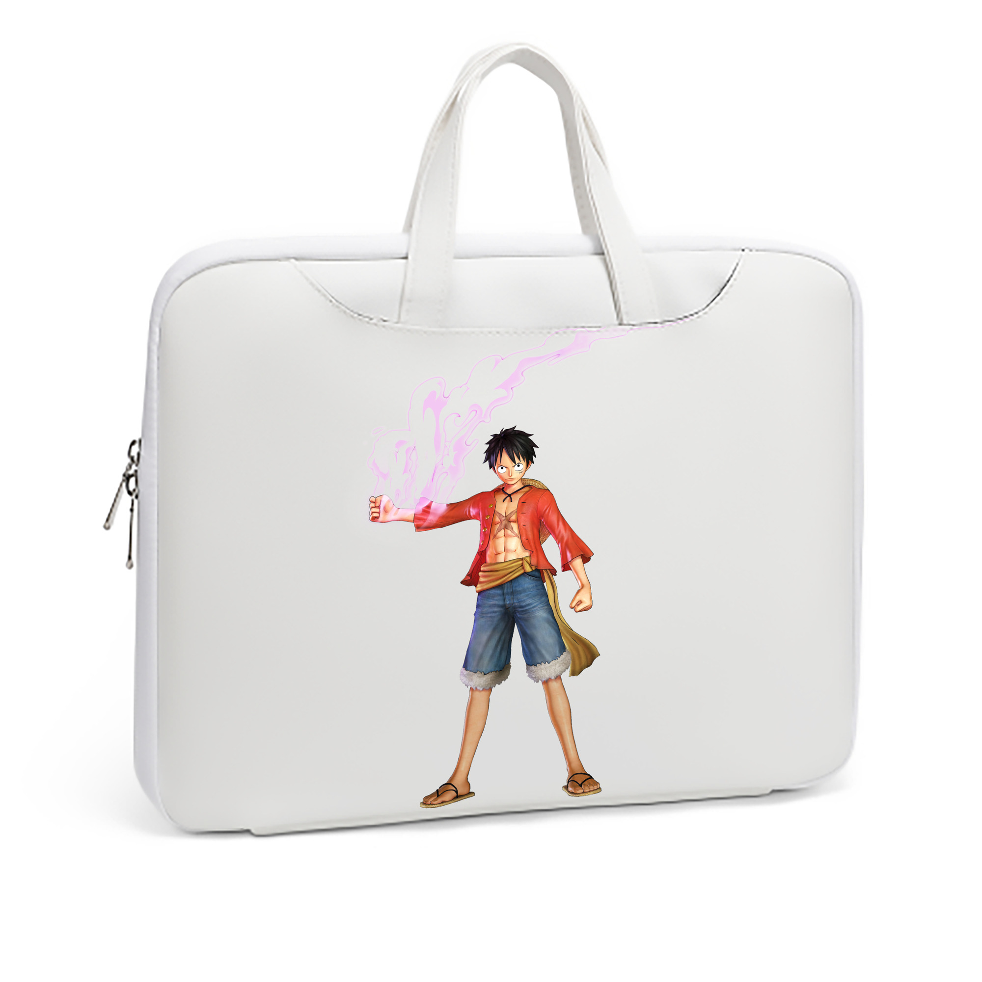 ワンピース モンキー・D・ルフィ ONE PIECE Monkey D. Luffy レザーラップトップバッグ　ノートパソコンケース