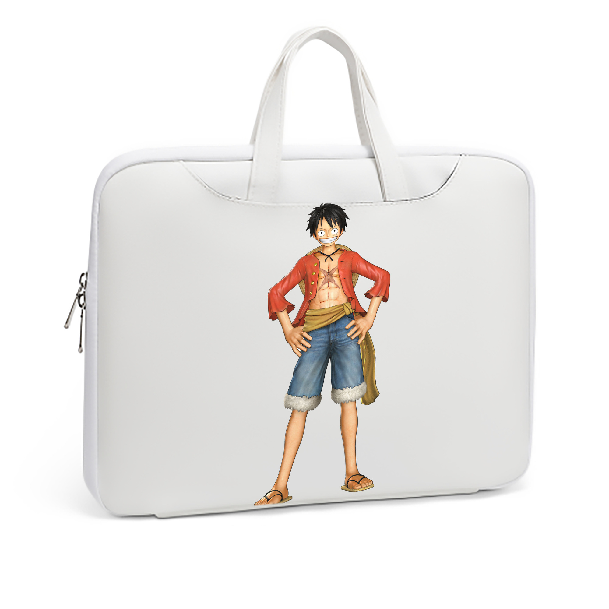 ワンピース モンキー・D・ルフィ ONE PIECE Monkey D. Luffy レザーラップトップバッグ　ノートパソコンケース