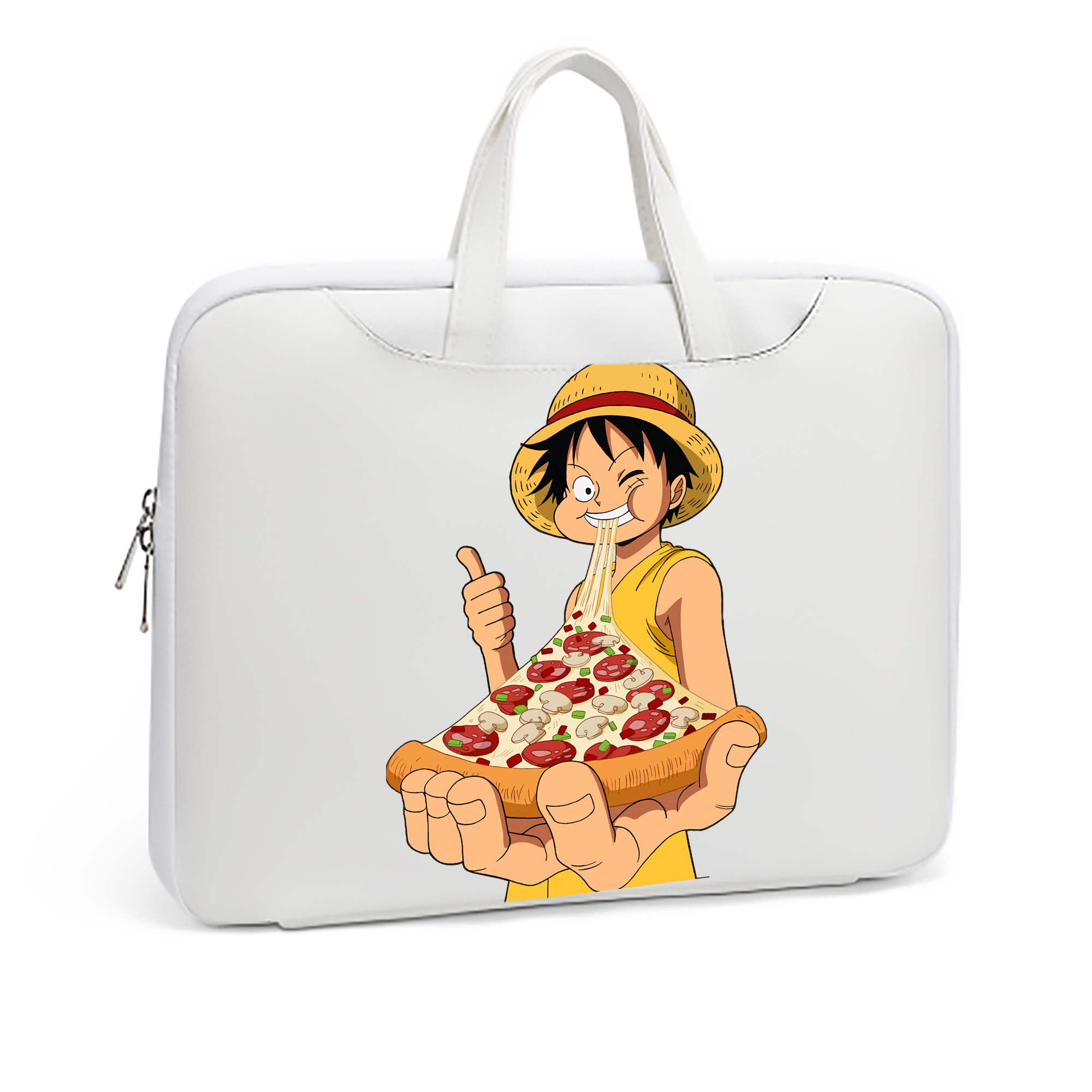 ワンピース モンキー・D・ルフィ ONE PIECE Monkey D. Luffy レザーラップトップバッグ　ノートパソコンケース