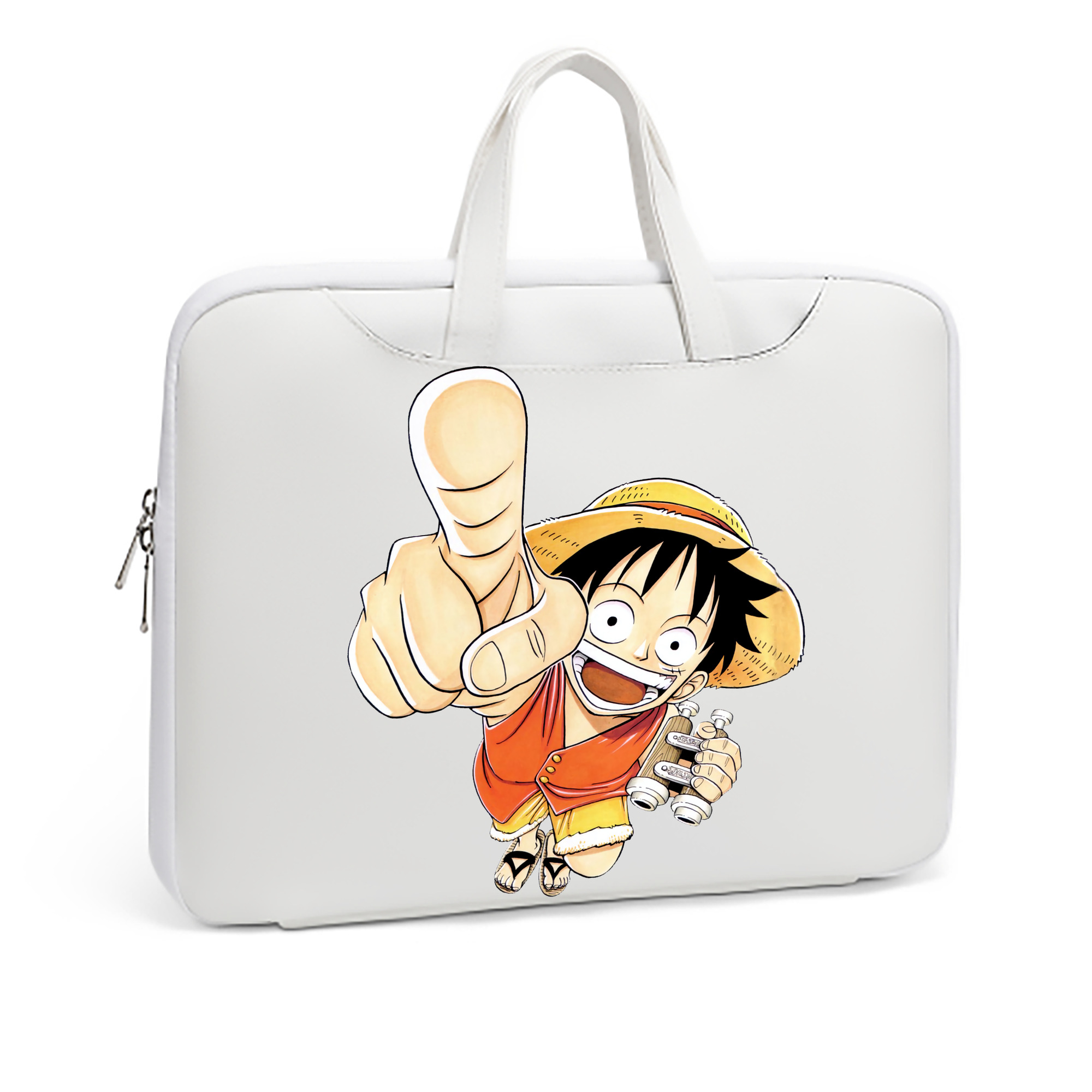 ワンピース モンキー・D・ルフィ ONE PIECE Monkey D. Luffy レザーラップトップバッグ　ノートパソコンケース