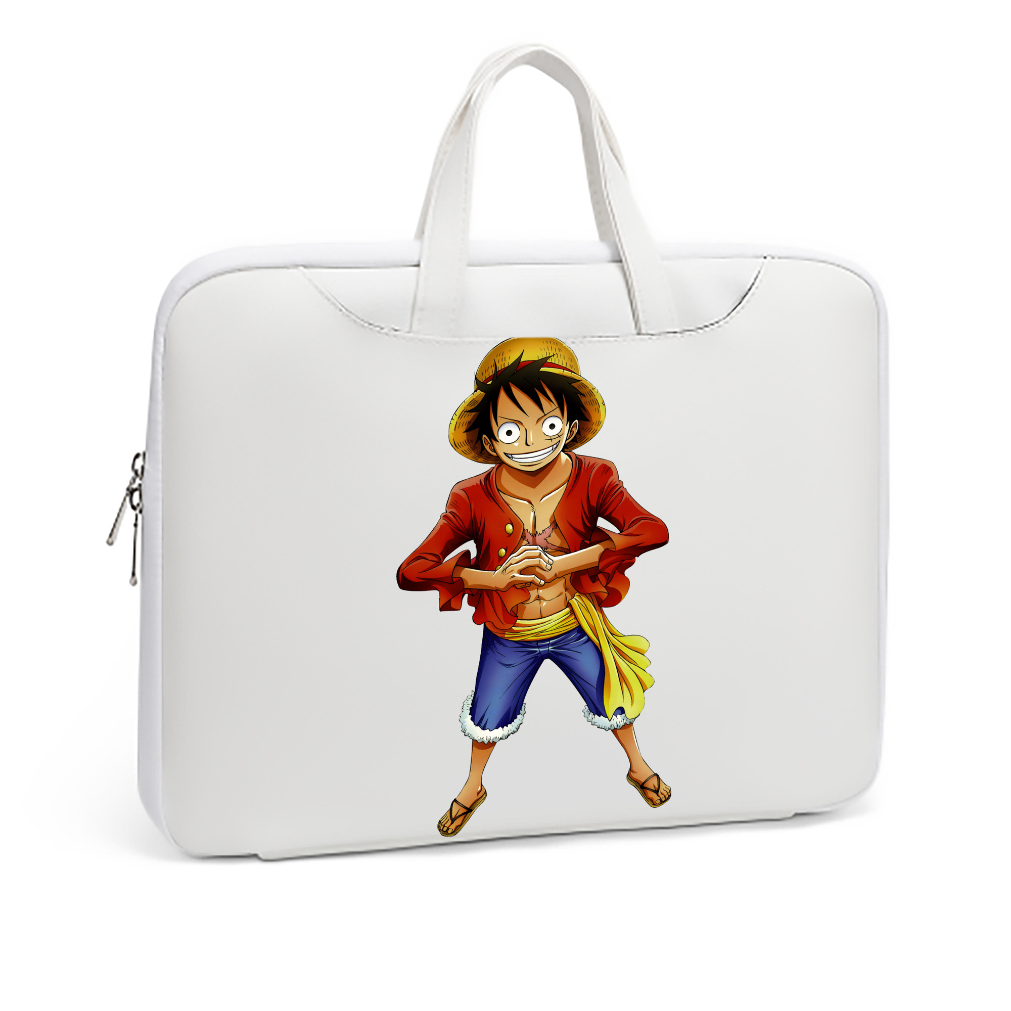 ワンピース モンキー・D・ルフィ ONE PIECE Monkey D. Luffy レザーラップトップバッグ　ノートパソコンケース