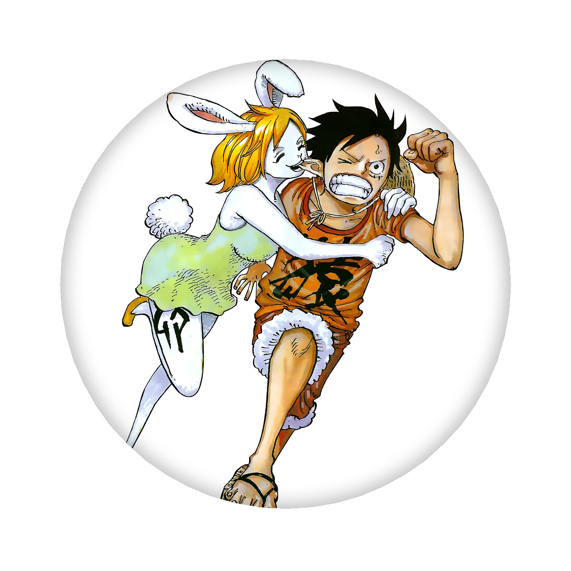 （画像用） ワンピース モンキー・D・ルフィ ONE PIECE Monkey D. Luffy 6cm 缶バッジ 複数セット