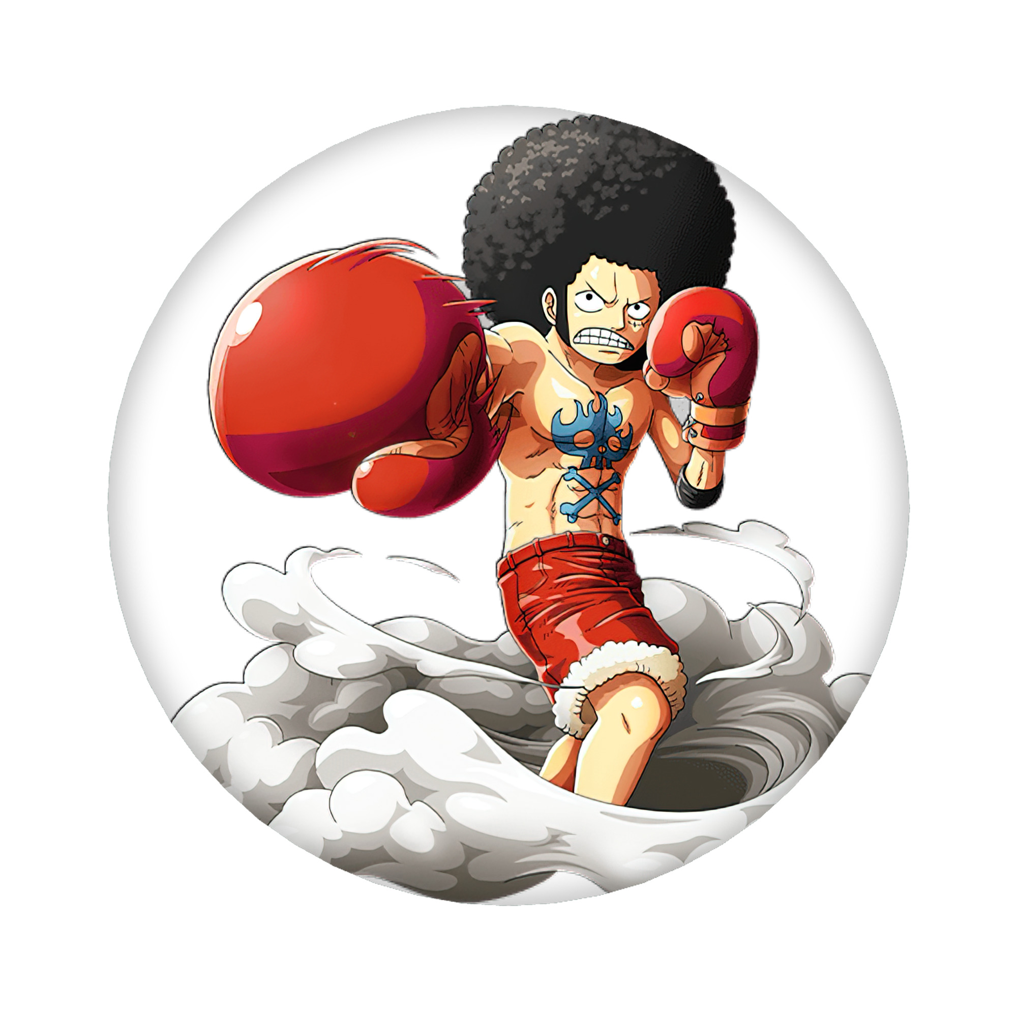 （画像用） ワンピース モンキー・D・ルフィ ONE PIECE Monkey D. Luffy 6cm 缶バッジ 複数セット