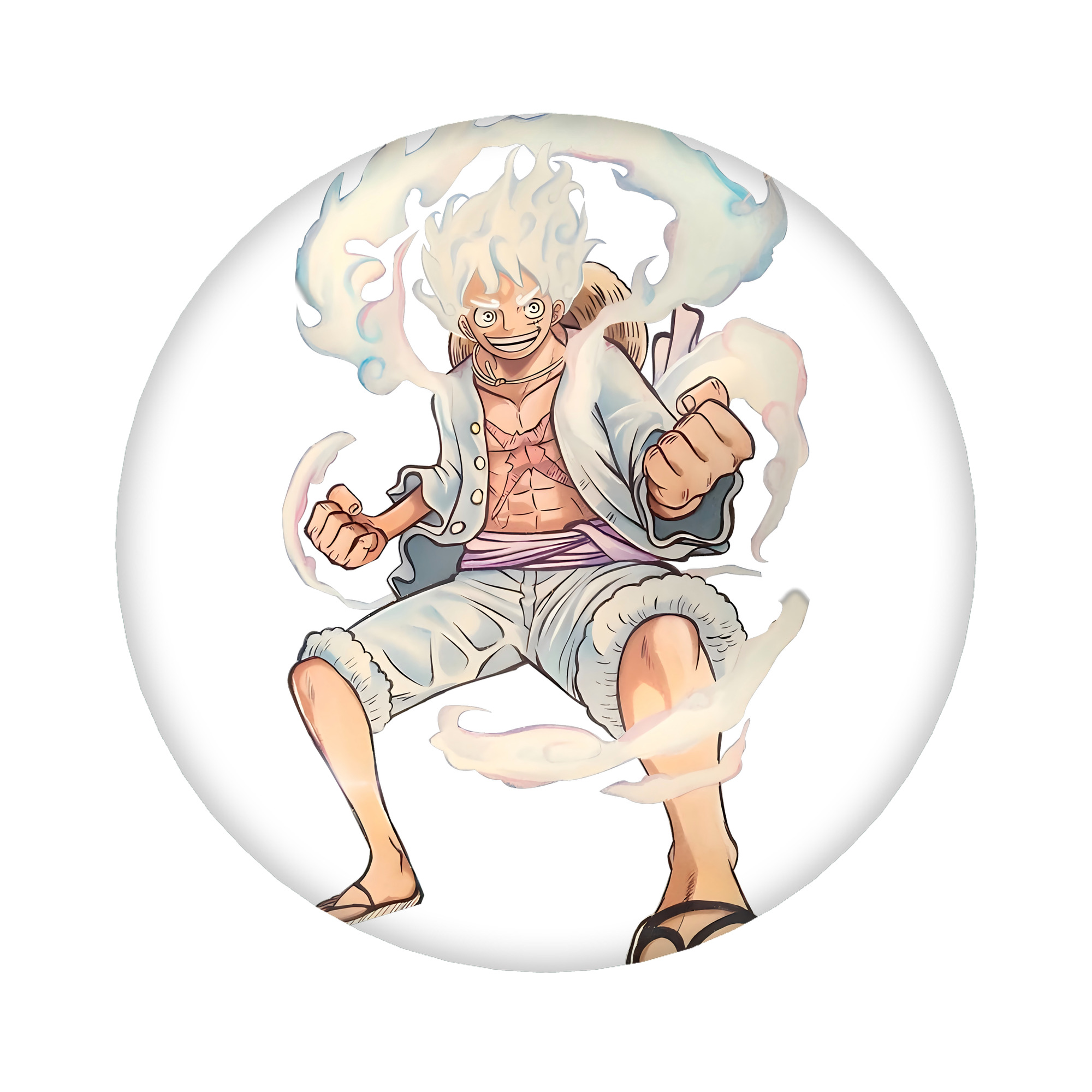 （画像用） ワンピース モンキー・D・ルフィ ONE PIECE Monkey D. Luffy 6cm 缶バッジ 複数セット