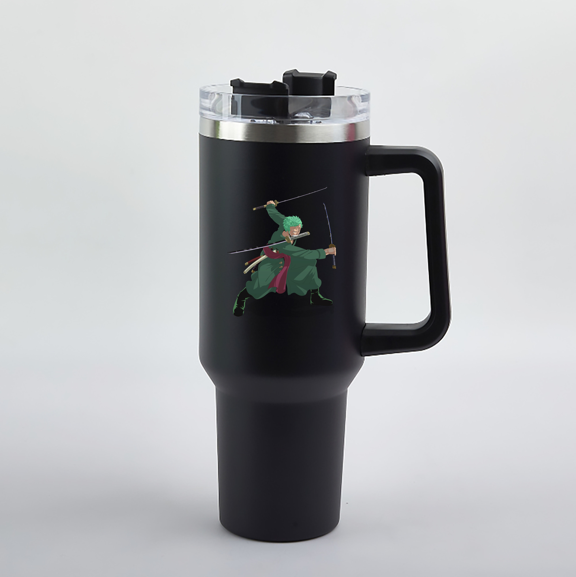 ワンピース ロロノア・ゾロ ONE PIECE Roronoa Zoro 1200mL車用タンブラー（カラープリント）