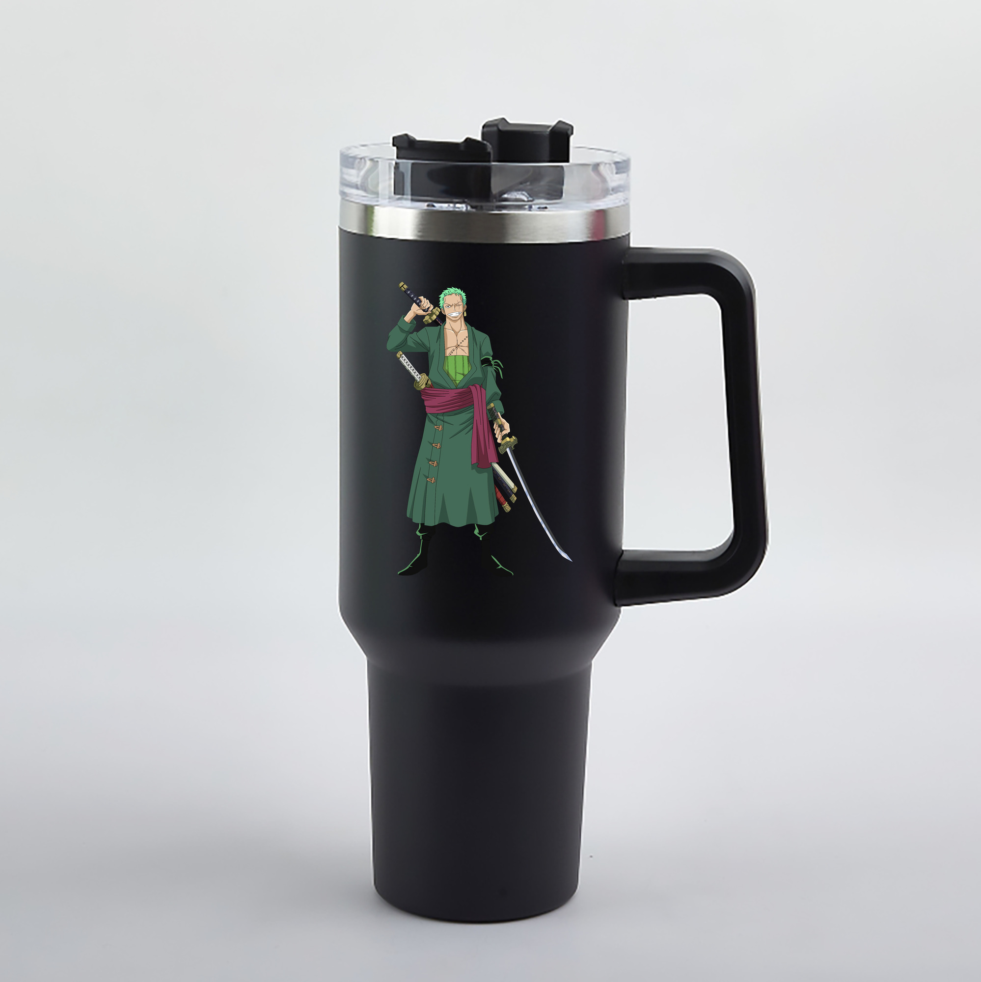 ワンピース ロロノア・ゾロ ONE PIECE Roronoa Zoro 1200mL車用タンブラー（カラープリント）