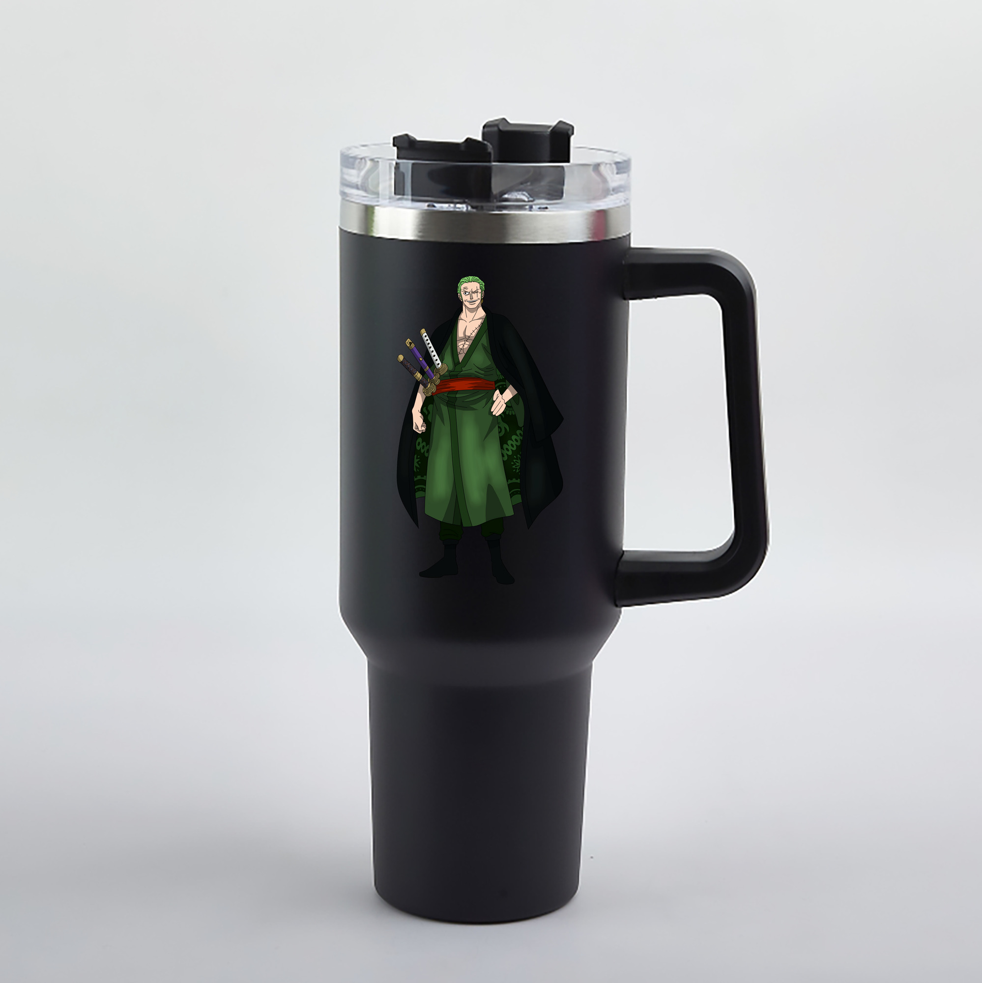 ワンピース ロロノア・ゾロ ONE PIECE Roronoa Zoro 1200mL車用タンブラー（カラープリント）
