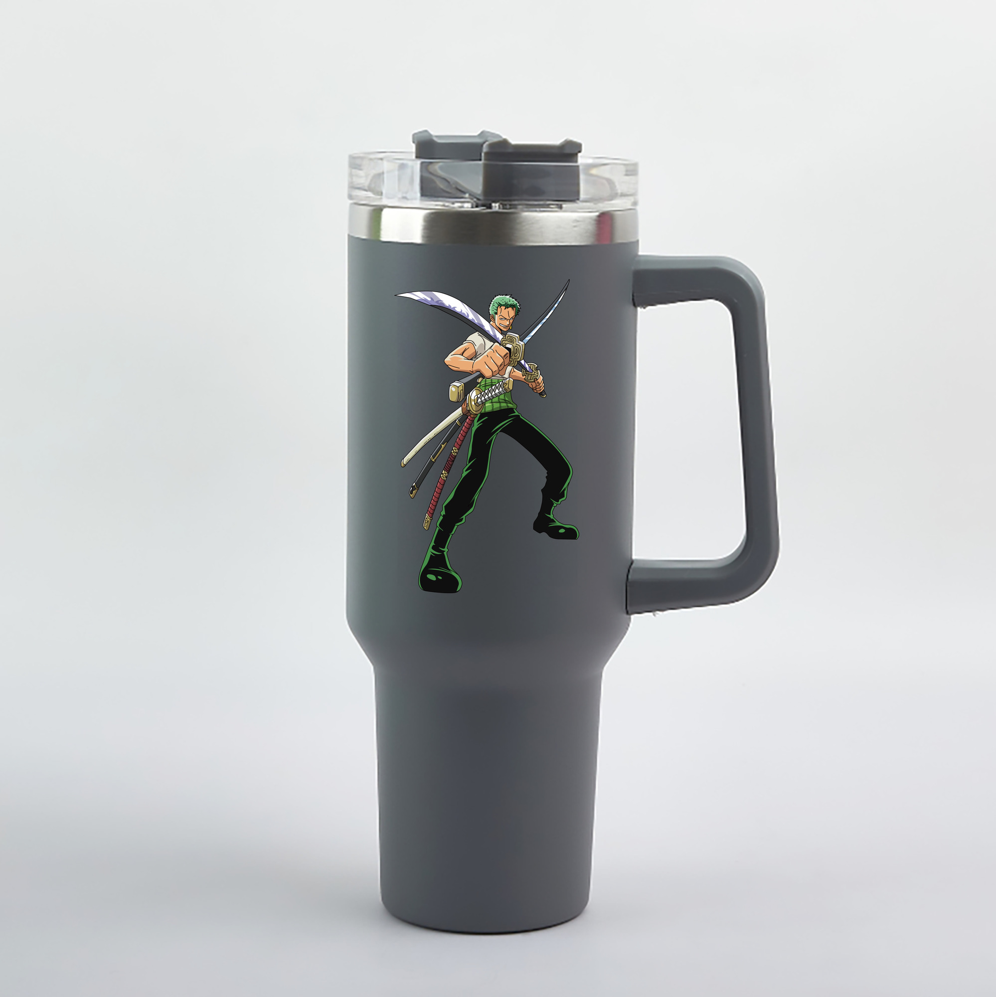 ワンピース ロロノア・ゾロ ONE PIECE Roronoa Zoro 1200mL車用タンブラー（カラープリント）