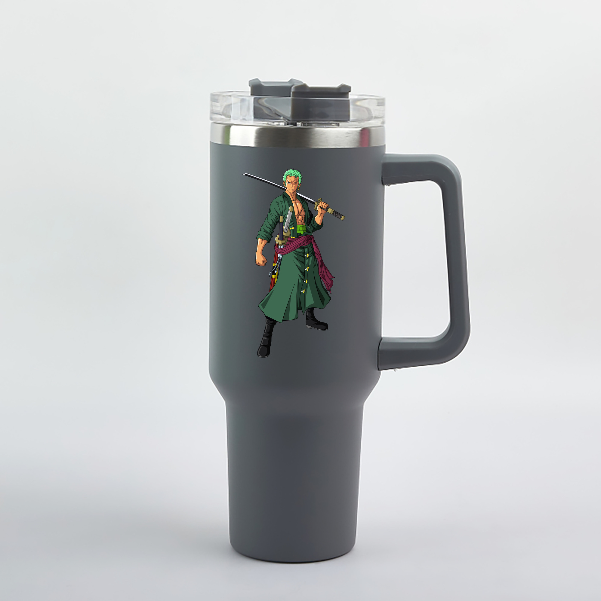 ワンピース ロロノア・ゾロ ONE PIECE Roronoa Zoro 1200mL車用タンブラー（カラープリント）