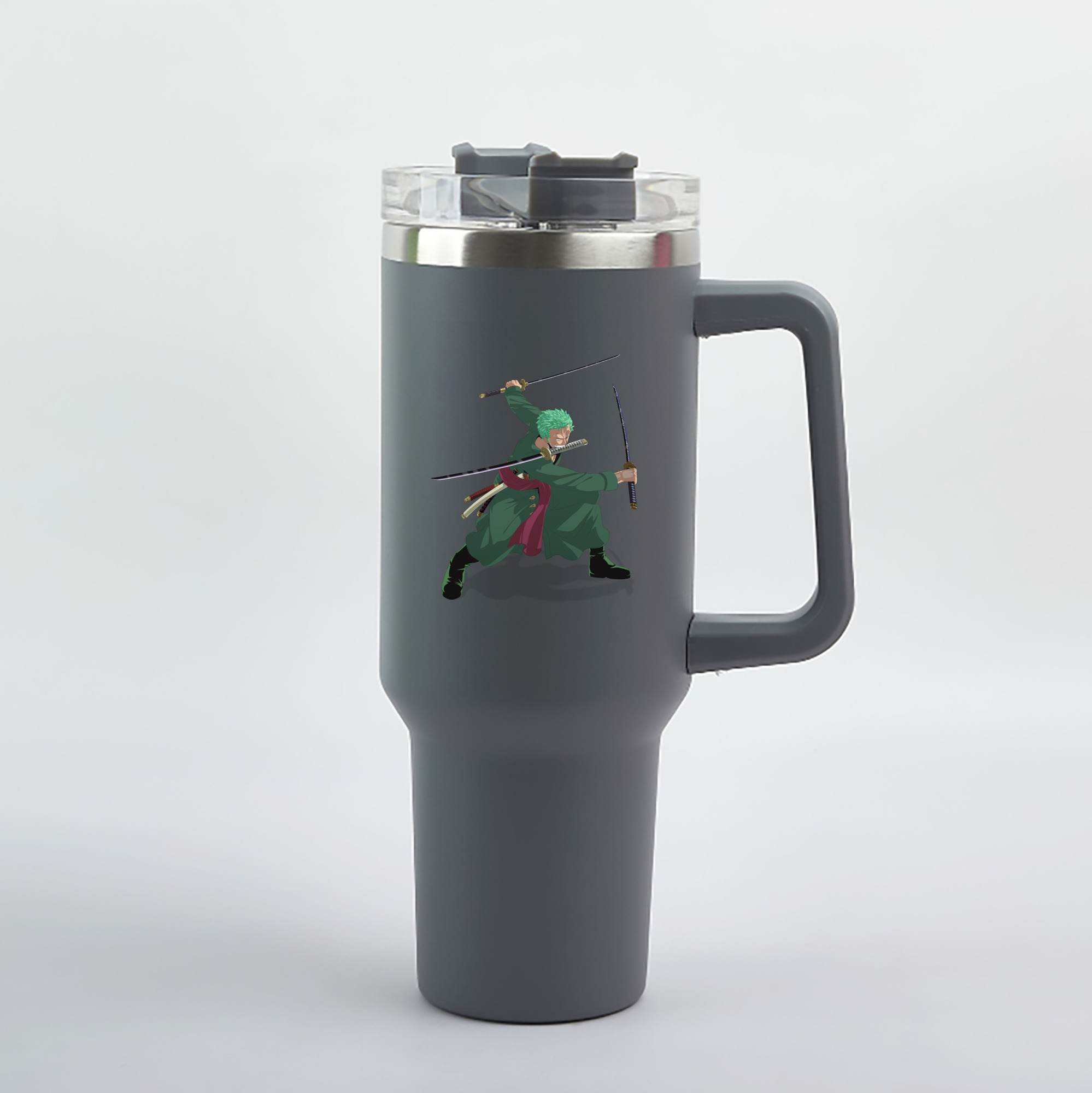 ワンピース ロロノア・ゾロ ONE PIECE Roronoa Zoro 1200mL車用タンブラー（カラープリント）
