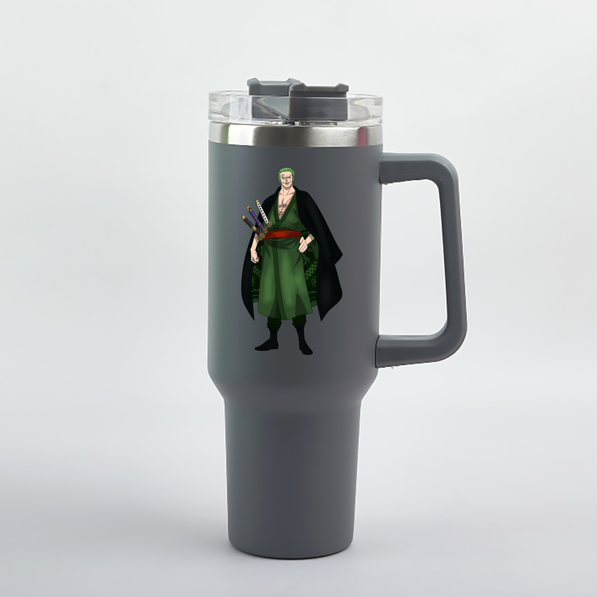 ワンピース ロロノア・ゾロ ONE PIECE Roronoa Zoro 1200mL車用タンブラー（カラープリント）