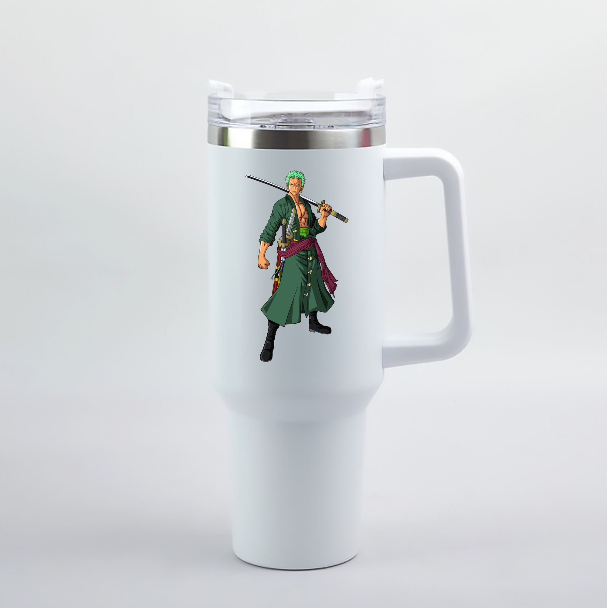 ワンピース ロロノア・ゾロ ONE PIECE Roronoa Zoro 1200mL車用タンブラー（カラープリント）