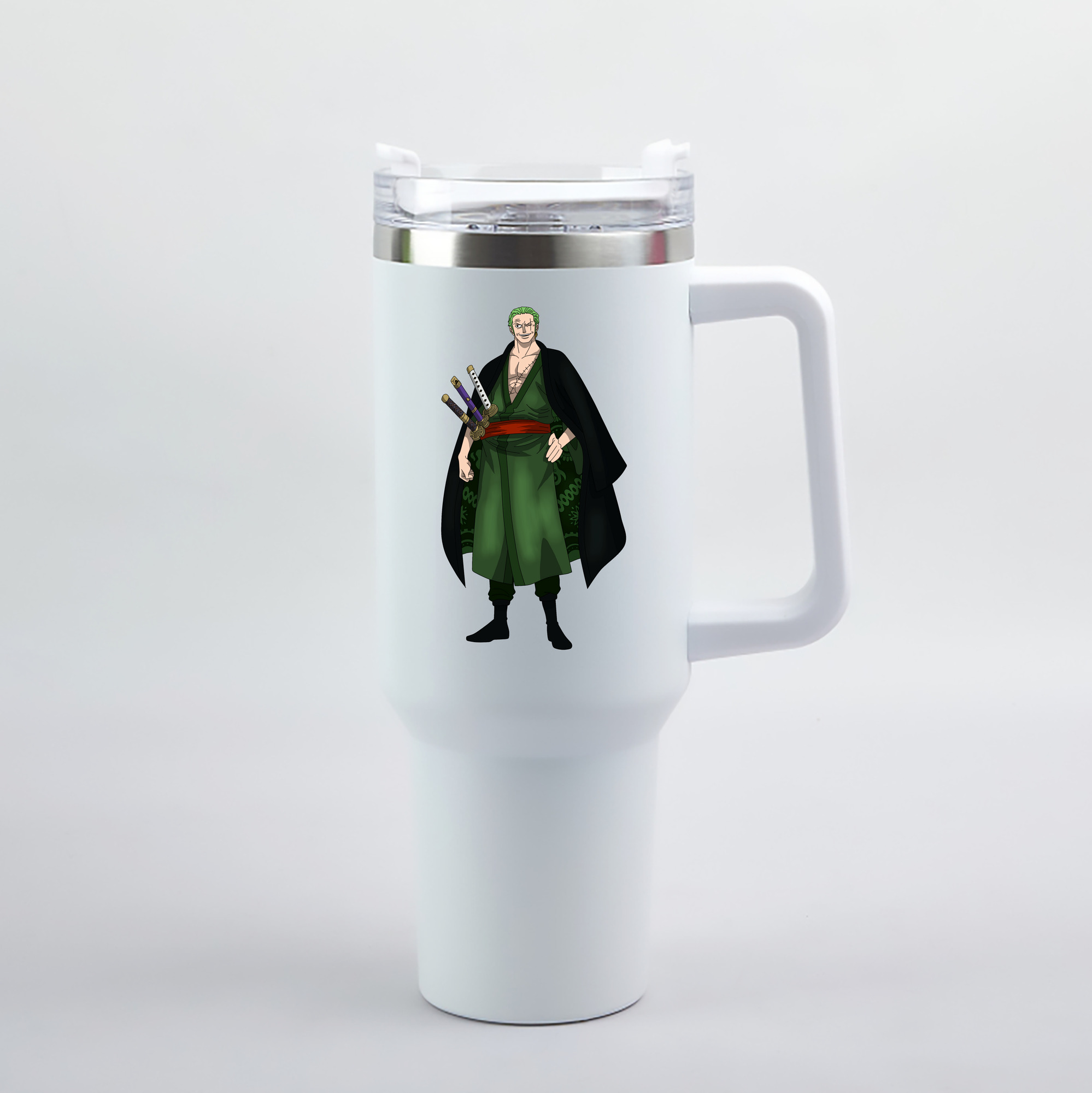 ワンピース ロロノア・ゾロ ONE PIECE Roronoa Zoro 1200mL車用タンブラー（カラープリント）
