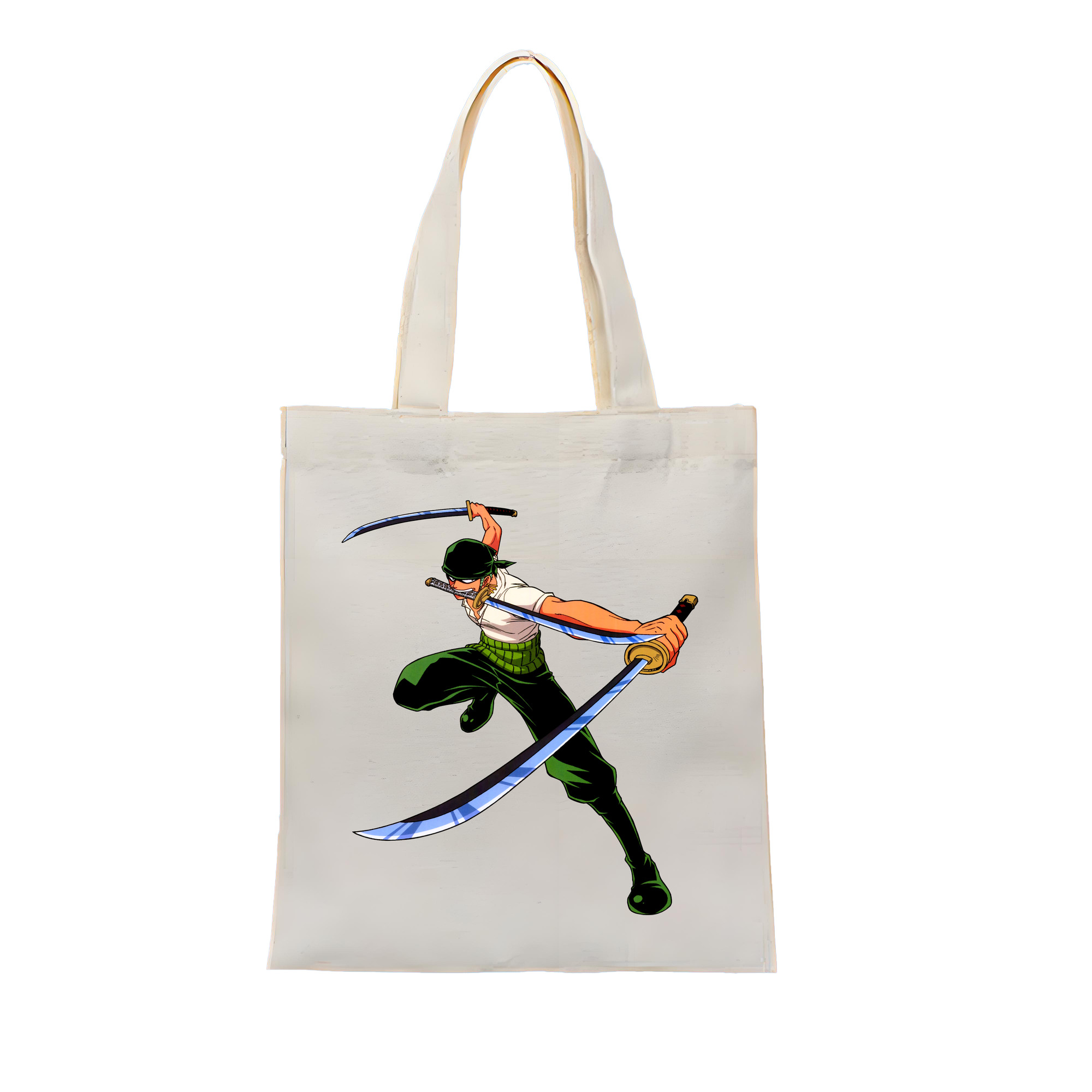 ワンピース ロロノア・ゾロ ONE PIECE Roronoa Zoro 縦型キャンバス生地手提げバッグ　トートバッグ