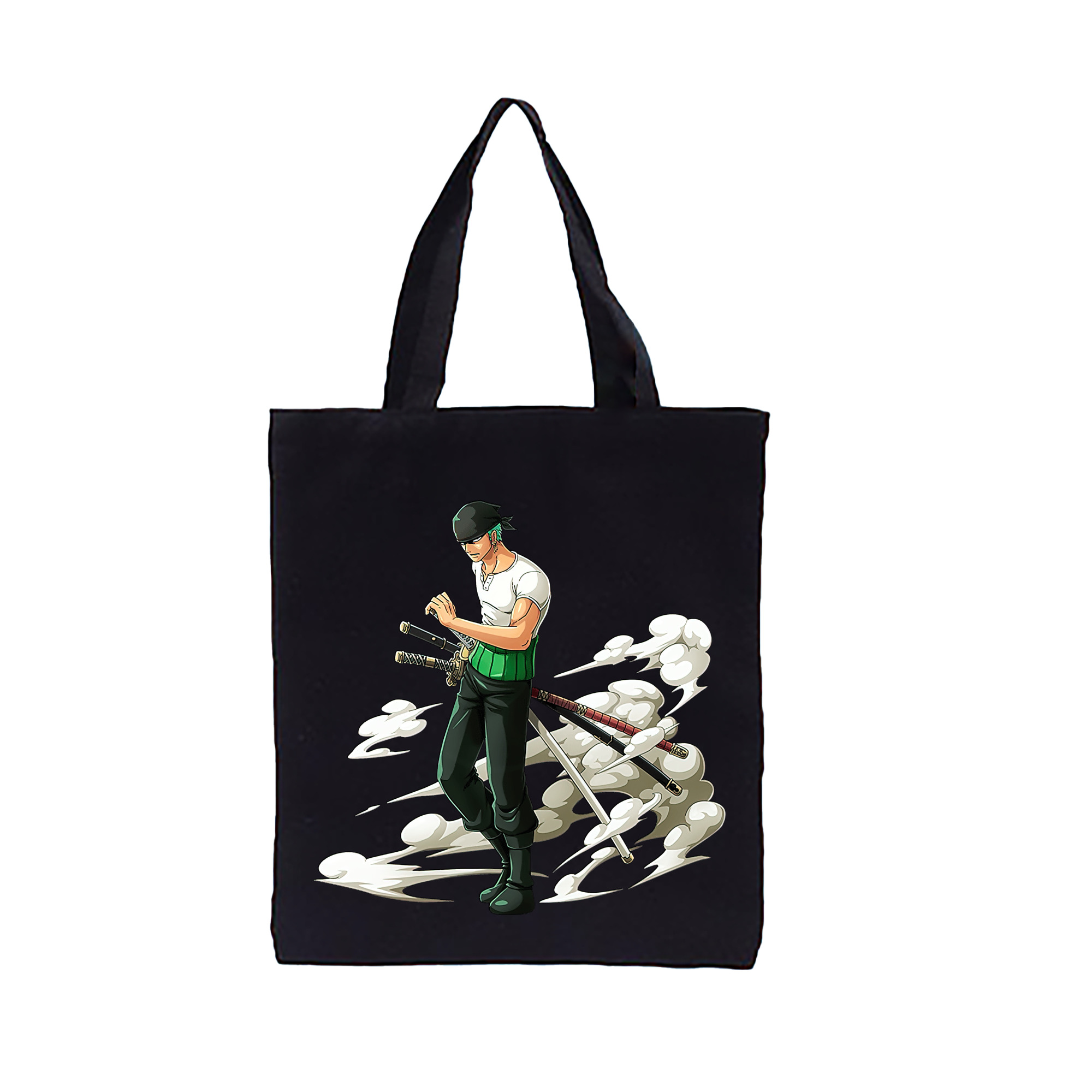 ワンピース ロロノア・ゾロ ONE PIECE Roronoa Zoro 縦型キャンバス生地手提げバッグ　トートバッグ