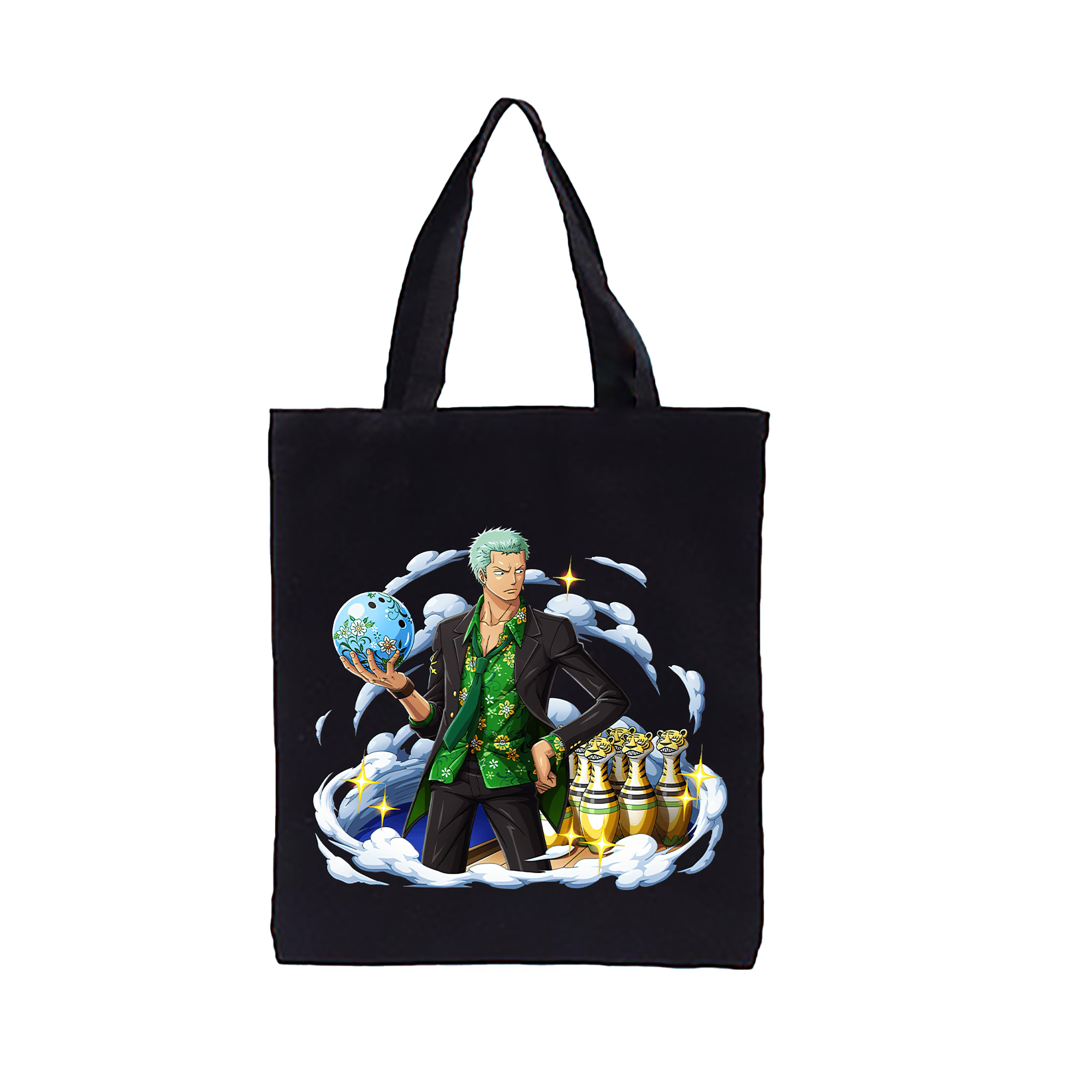 ワンピース ロロノア・ゾロ ONE PIECE Roronoa Zoro 縦型キャンバス生地手提げバッグ　トートバッグ
