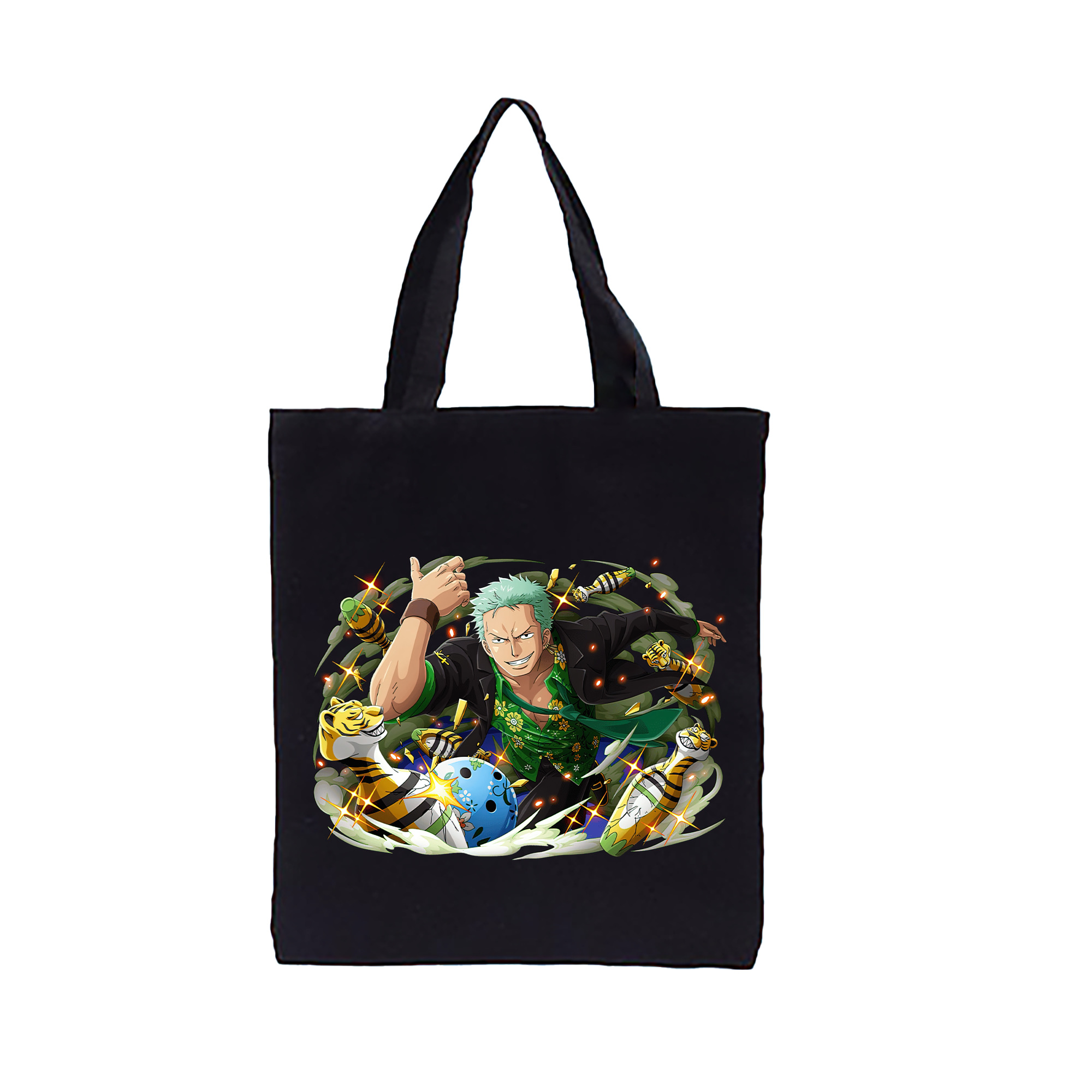 ワンピース ロロノア・ゾロ ONE PIECE Roronoa Zoro 縦型キャンバス生地手提げバッグ　トートバッグ