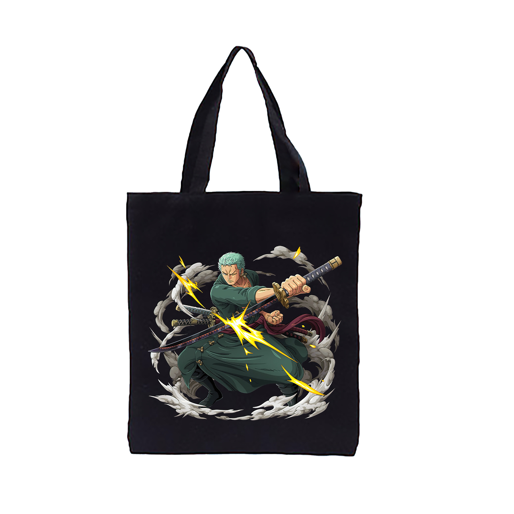 ワンピース ロロノア・ゾロ ONE PIECE Roronoa Zoro 縦型キャンバス生地手提げバッグ　トートバッグ