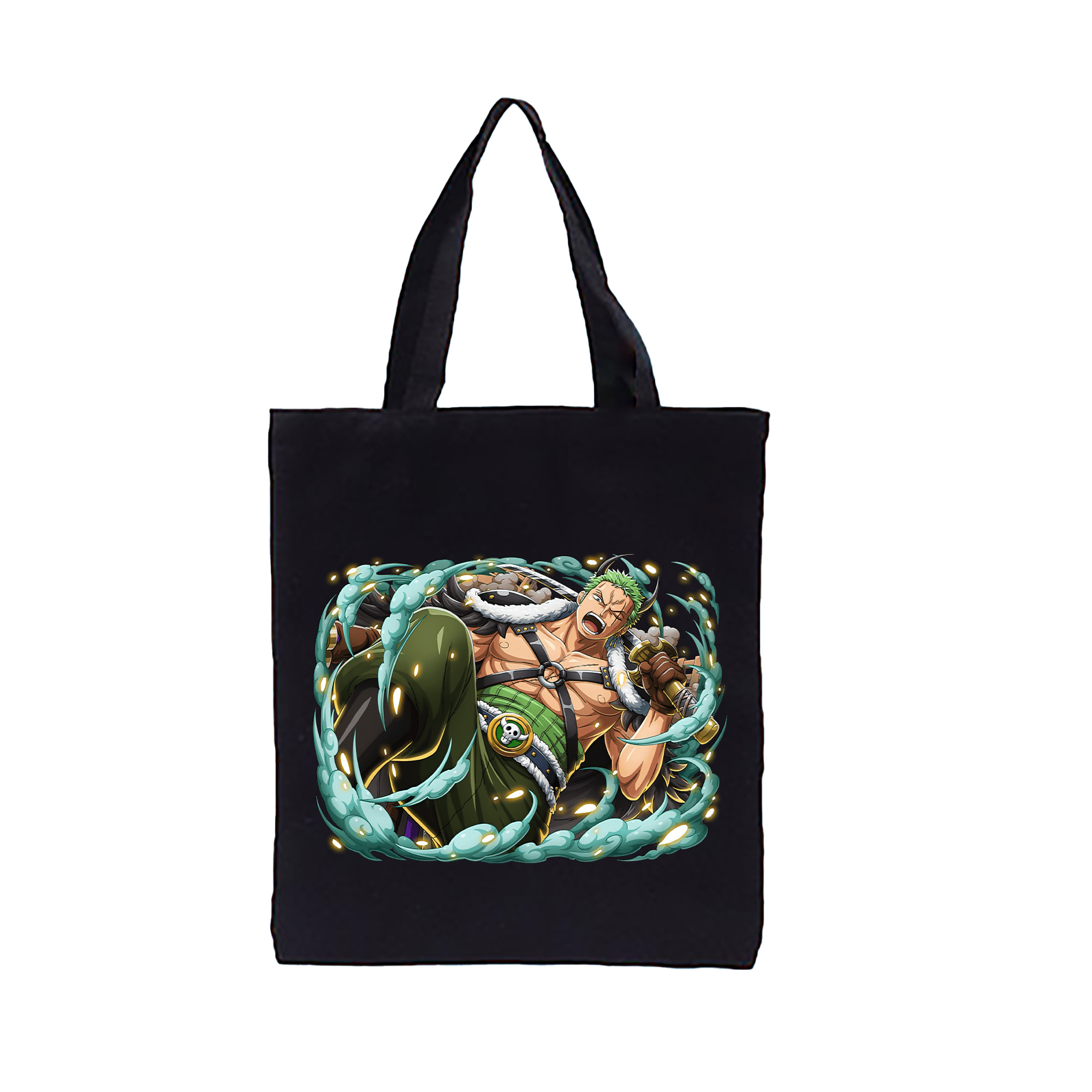 ワンピース ロロノア・ゾロ ONE PIECE Roronoa Zoro 縦型キャンバス生地手提げバッグ　トートバッグ