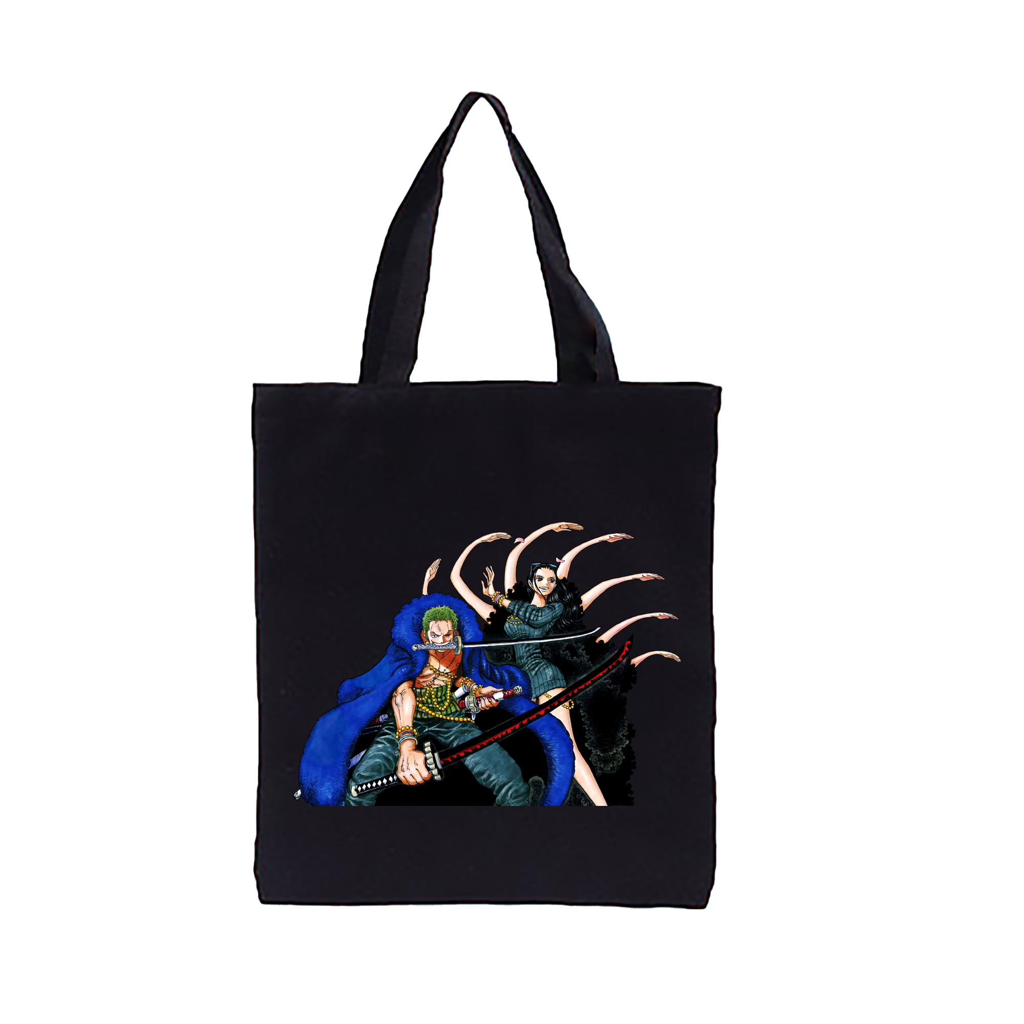 ワンピース ロロノア・ゾロ ONE PIECE Roronoa Zoro 縦型キャンバス生地手提げバッグ　トートバッグ